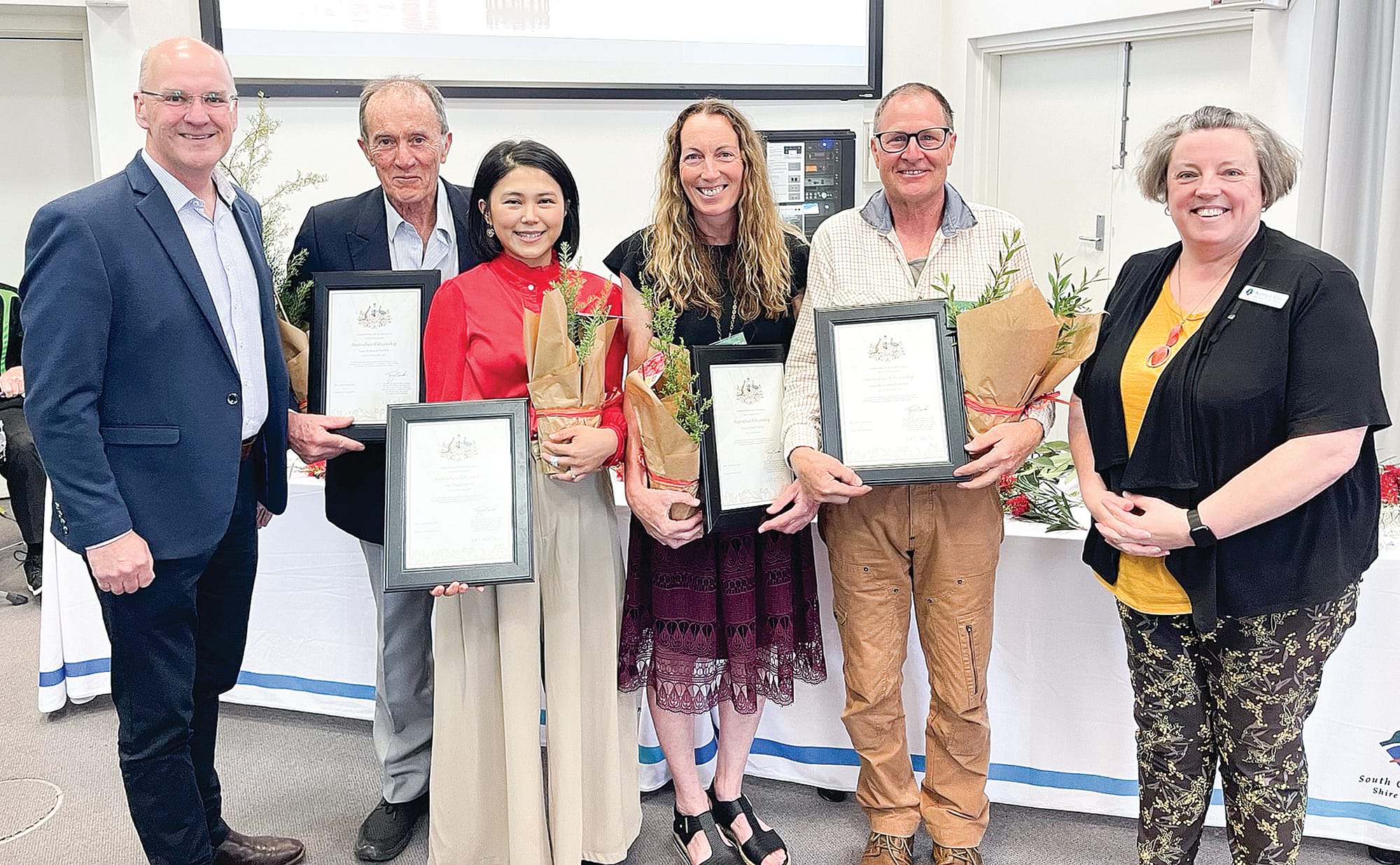 Residents commit to Australia