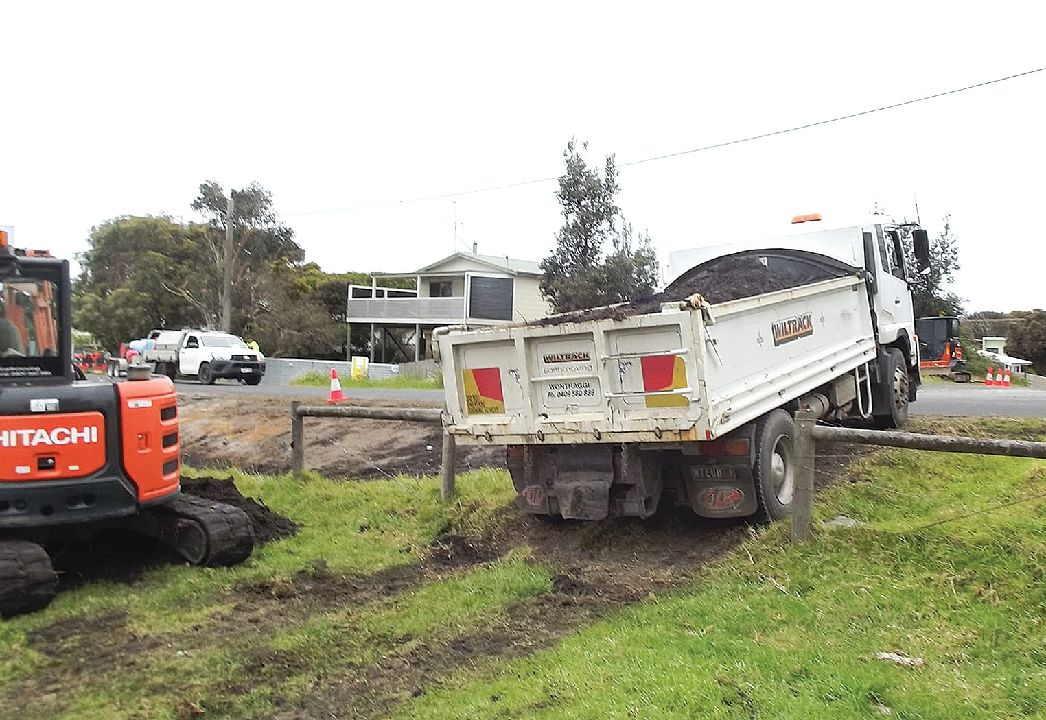 Council dump on private land