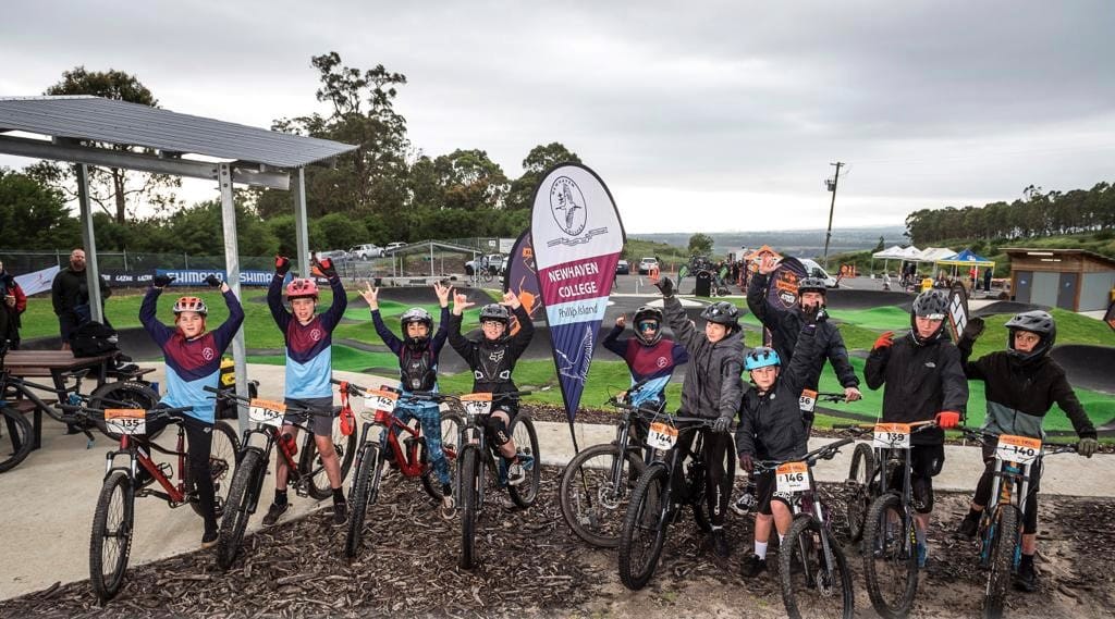 ‘Outstanding’ second for Newhaven College’s MTB team