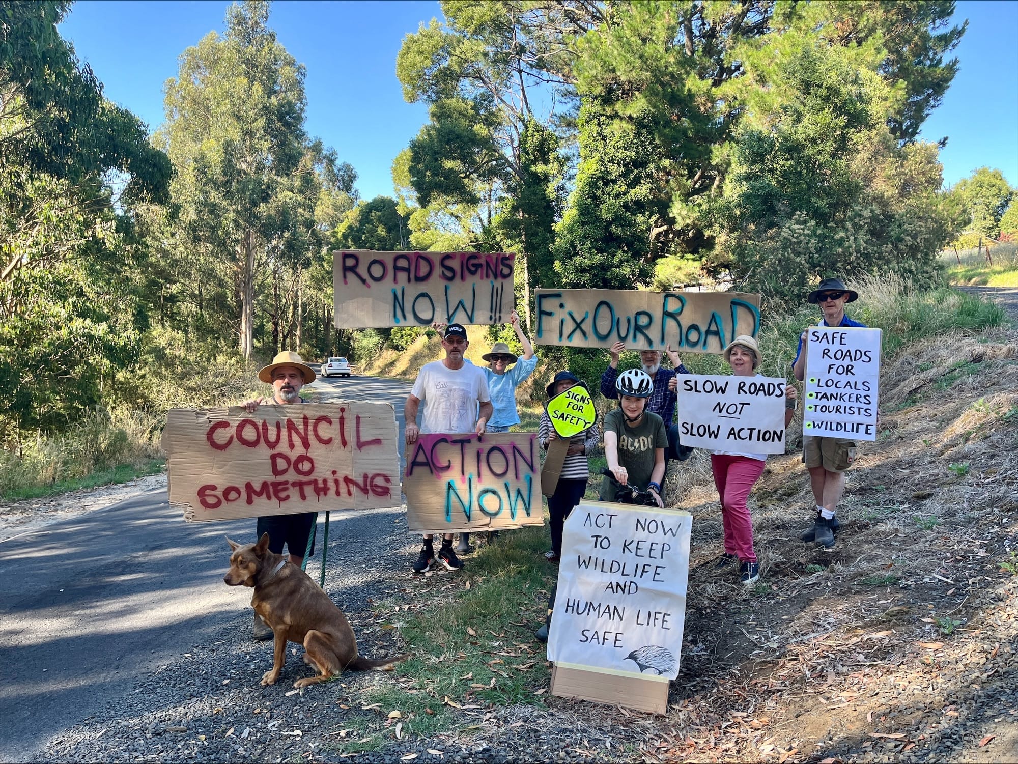 Bena residents urgently address road safety issues