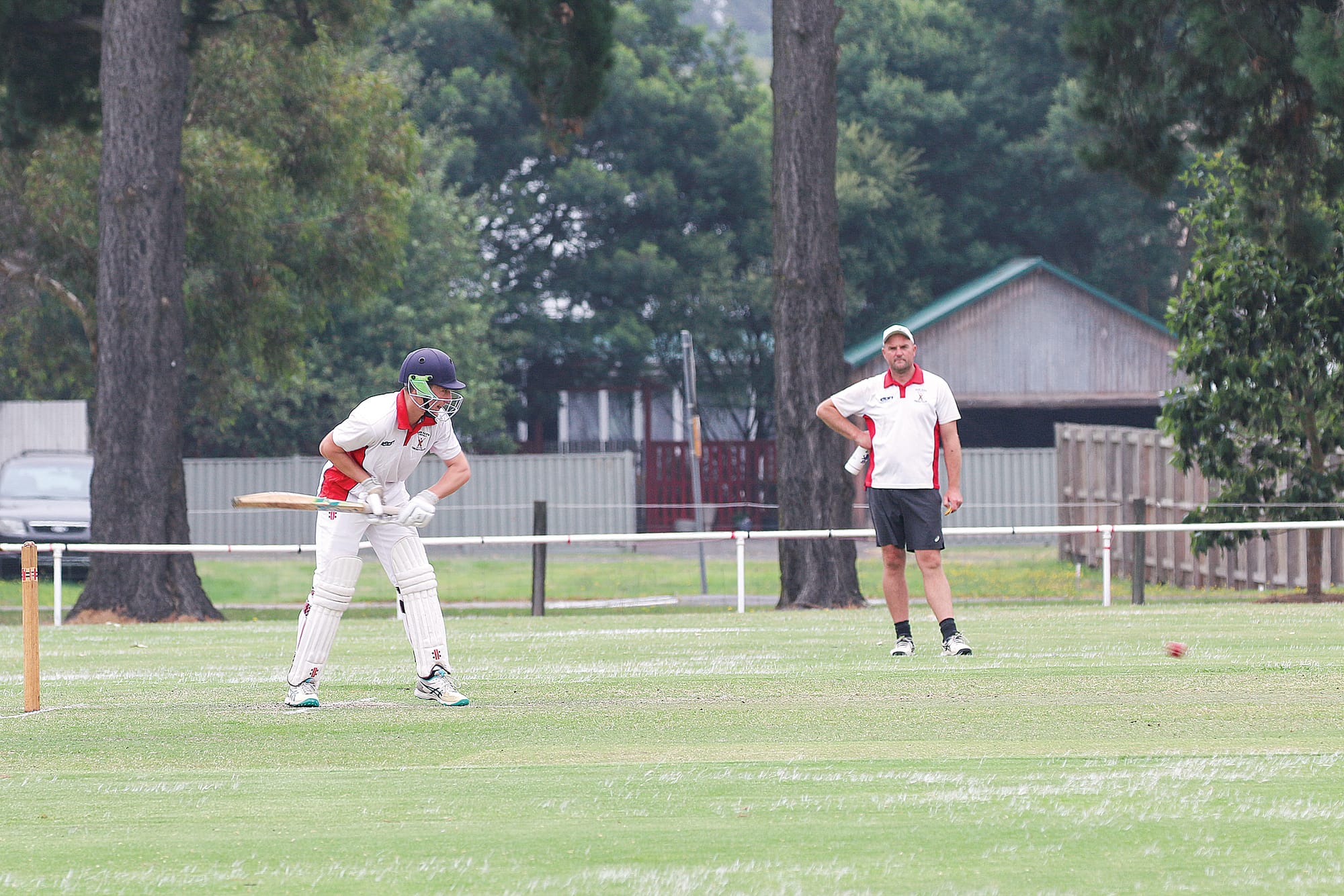 Glen Alvie’s Archie Donohue facing up to Meeniyan in A2. B37_0625