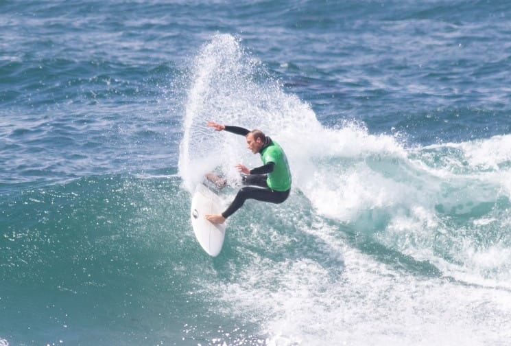 Carl Wright used local knowledge to best advantage, picking off some excellent waves at Summerlands this week in the Phillip Island Pro.