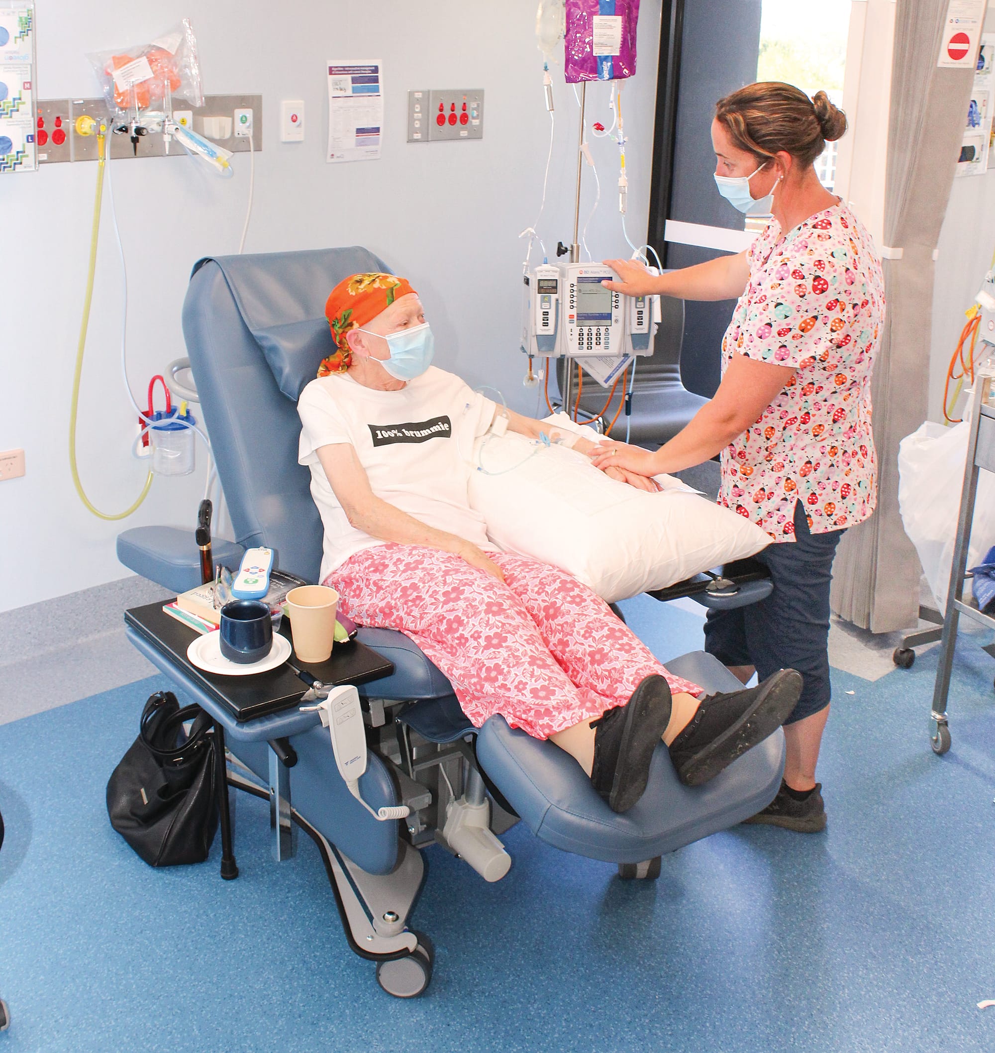 Cancer treatment close to home eases burden for patients and carers