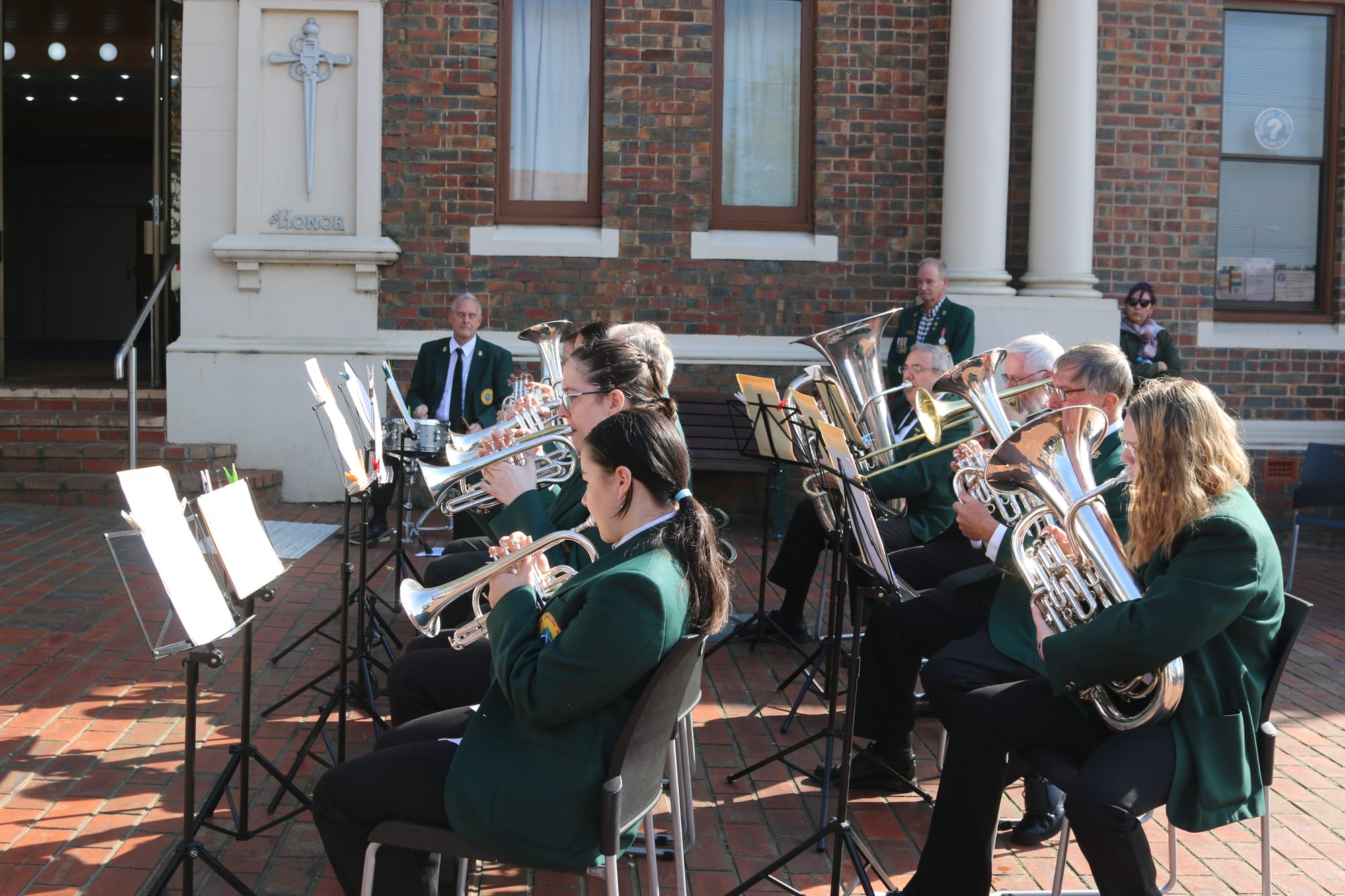 Brass band call to arms