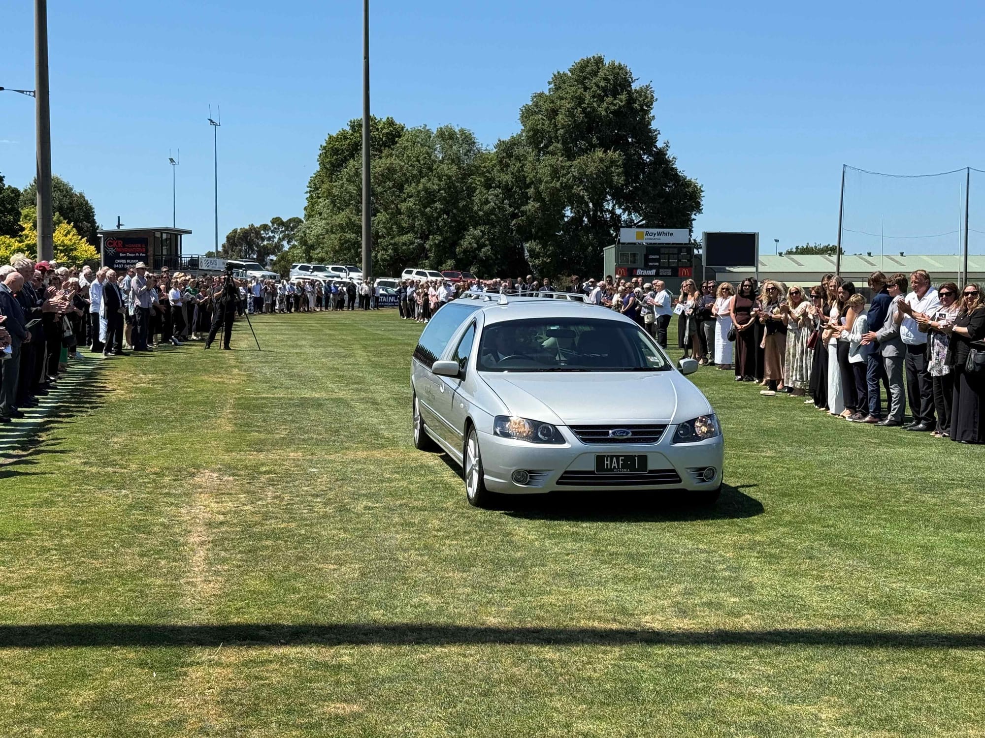 A proud and grateful Leongatha community farewells its favourite son