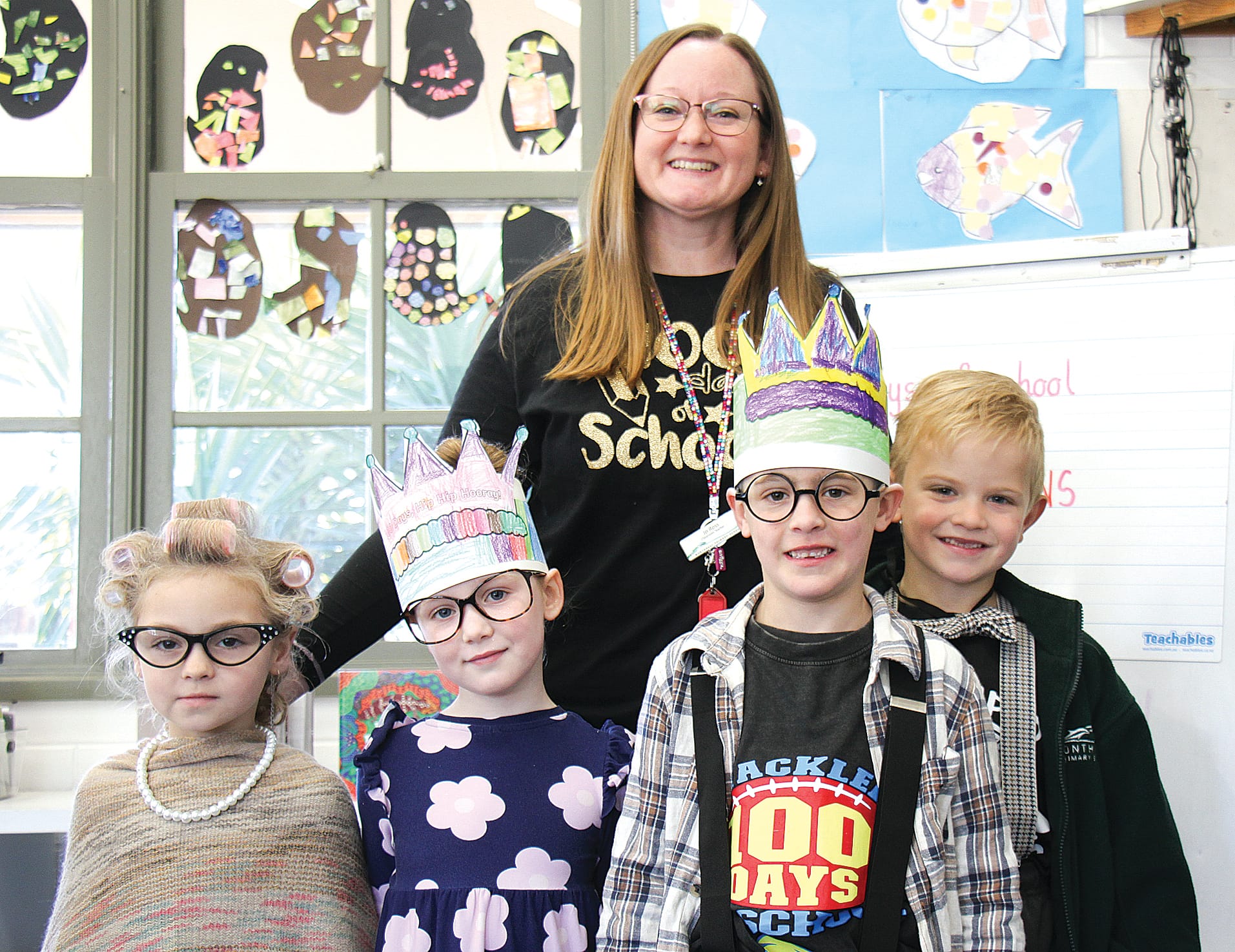 100 days of school at Wonthaggi Primary School a learning journey