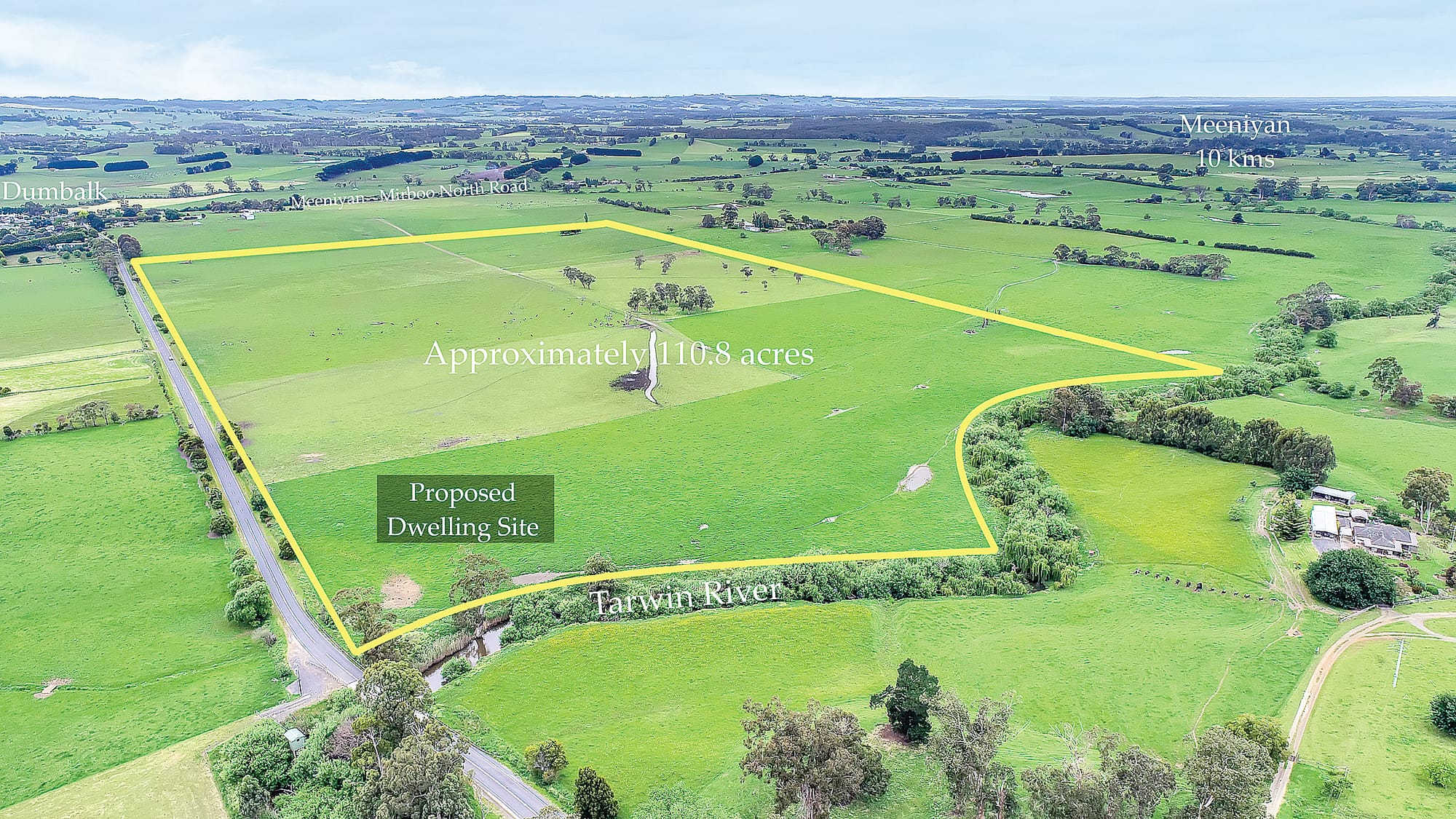 110 Acres with current planning permit!