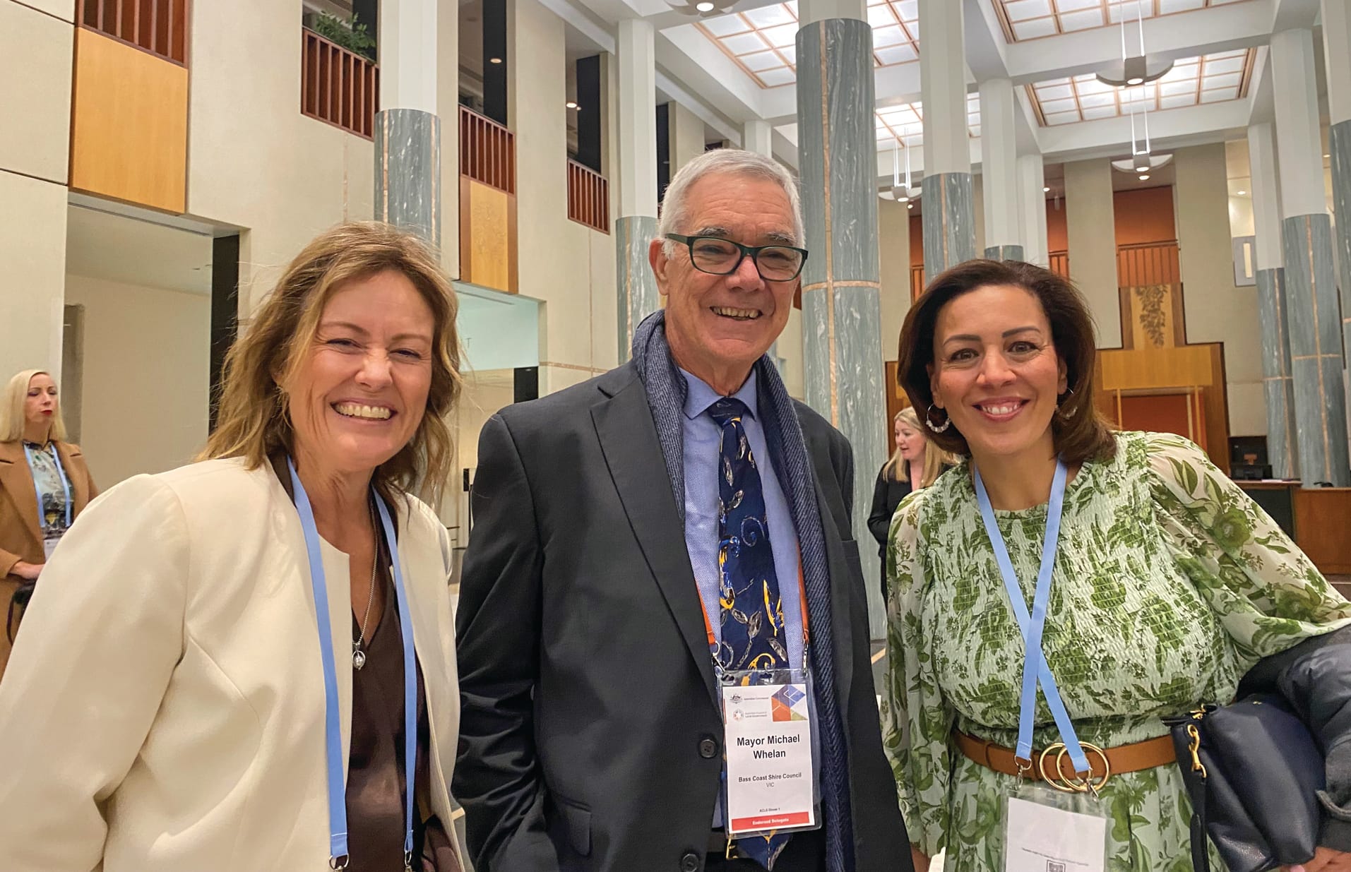 Networking a feature of Bass Mayor’s trip to Canberra