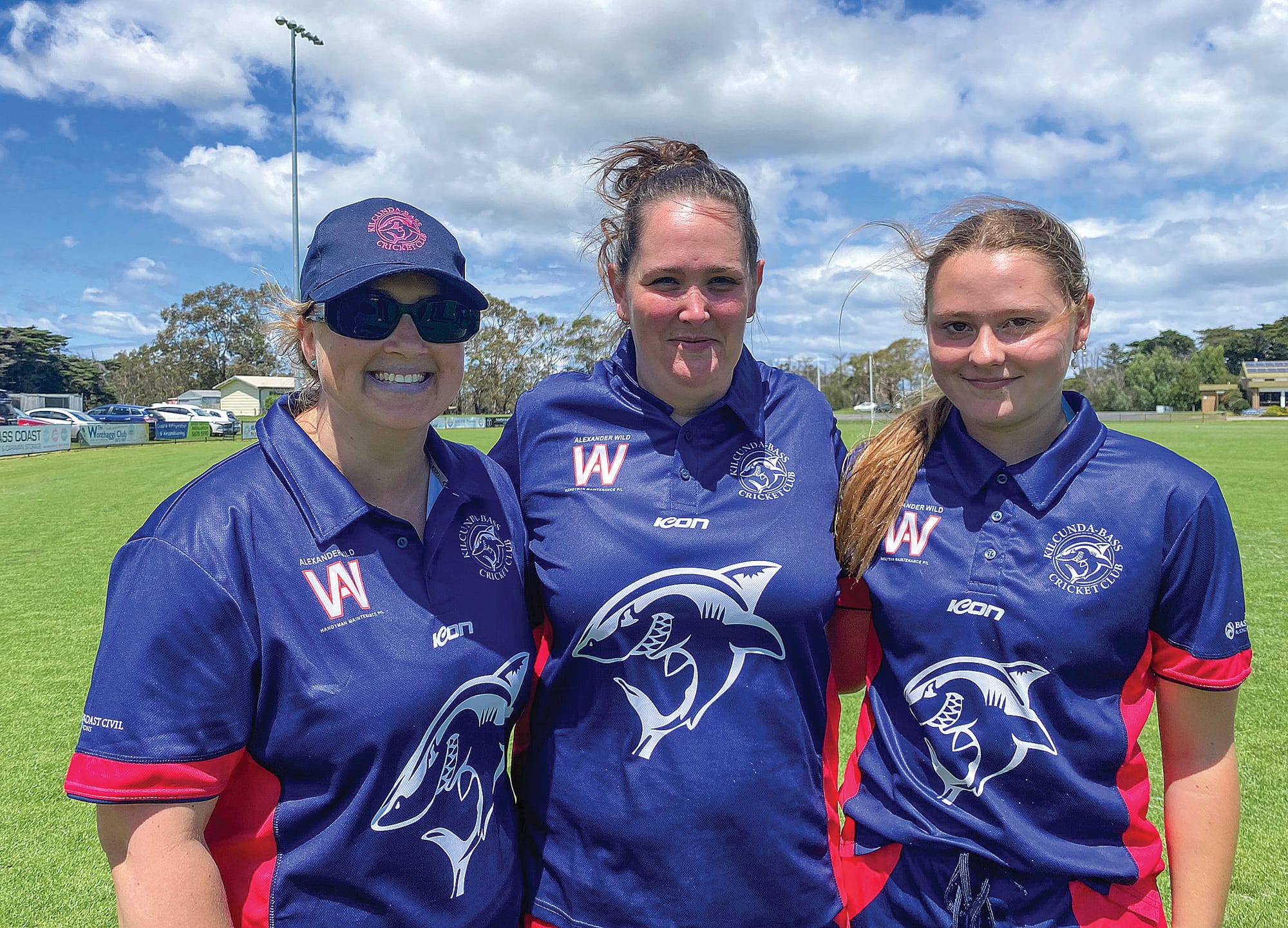 Kristie Jacobs 14, Jessica Abrahams 10 and right-arm medium fast bowler Millie Gold, 3/25 off five overs were the best performed players for Killy-Bass Hammerheads in a close win over Nyora at Bass last Sunday.