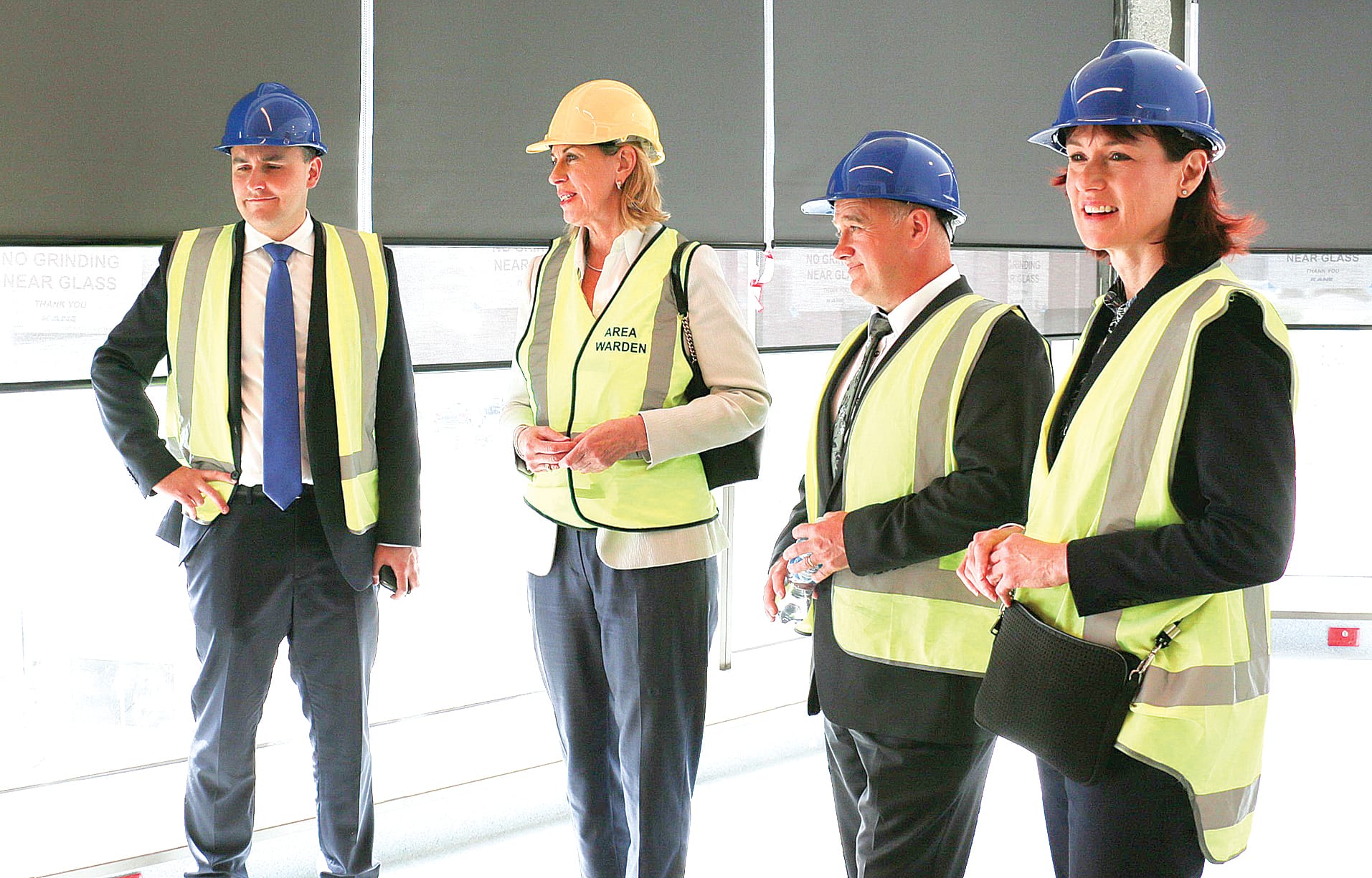 Prior to Tuesday’s announcement, Liberal Candidate for Bass, Aaron Brown, Shadow Minister for Health, Georgie Crozier, Nationals Candidate for Bass, Brett Tessari, and Member for Eastern Victoria Melina Bath MP were toured through the Wonthaggi Hospital Stage One site which is scheduled to be handed over on November 10.