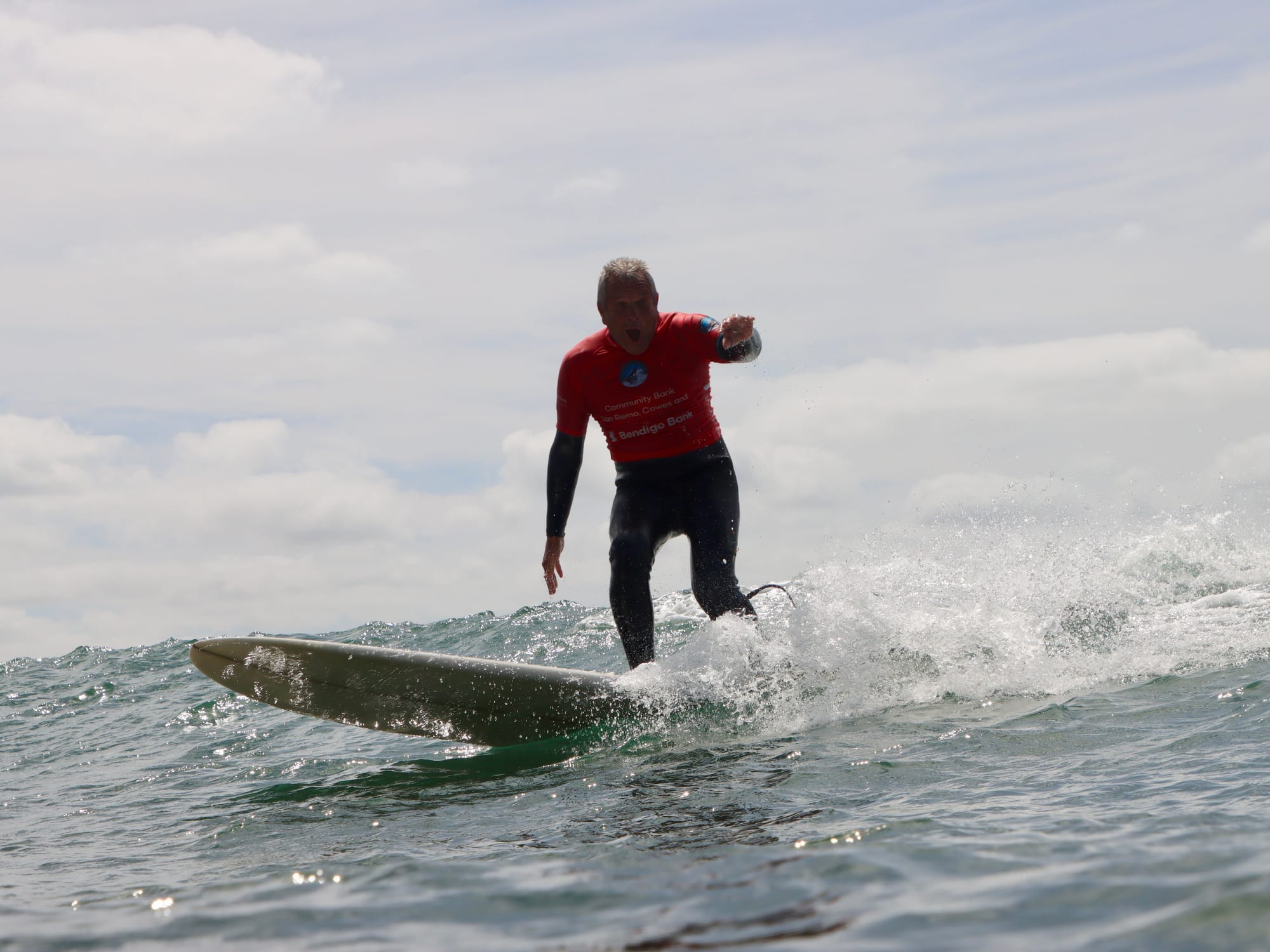 Andrew Lidsey, Winner Mixed Masters 45+. Photo: Natalie Van Der Heyden.