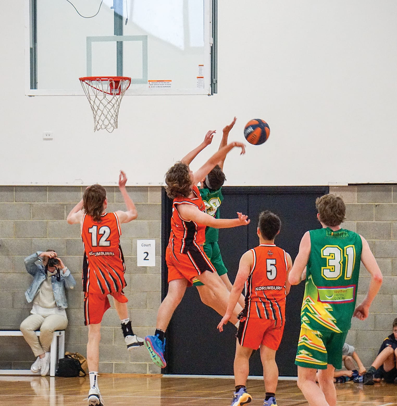 Rejected! Korumburra spoils what would have been a solid point. Ns40_4323