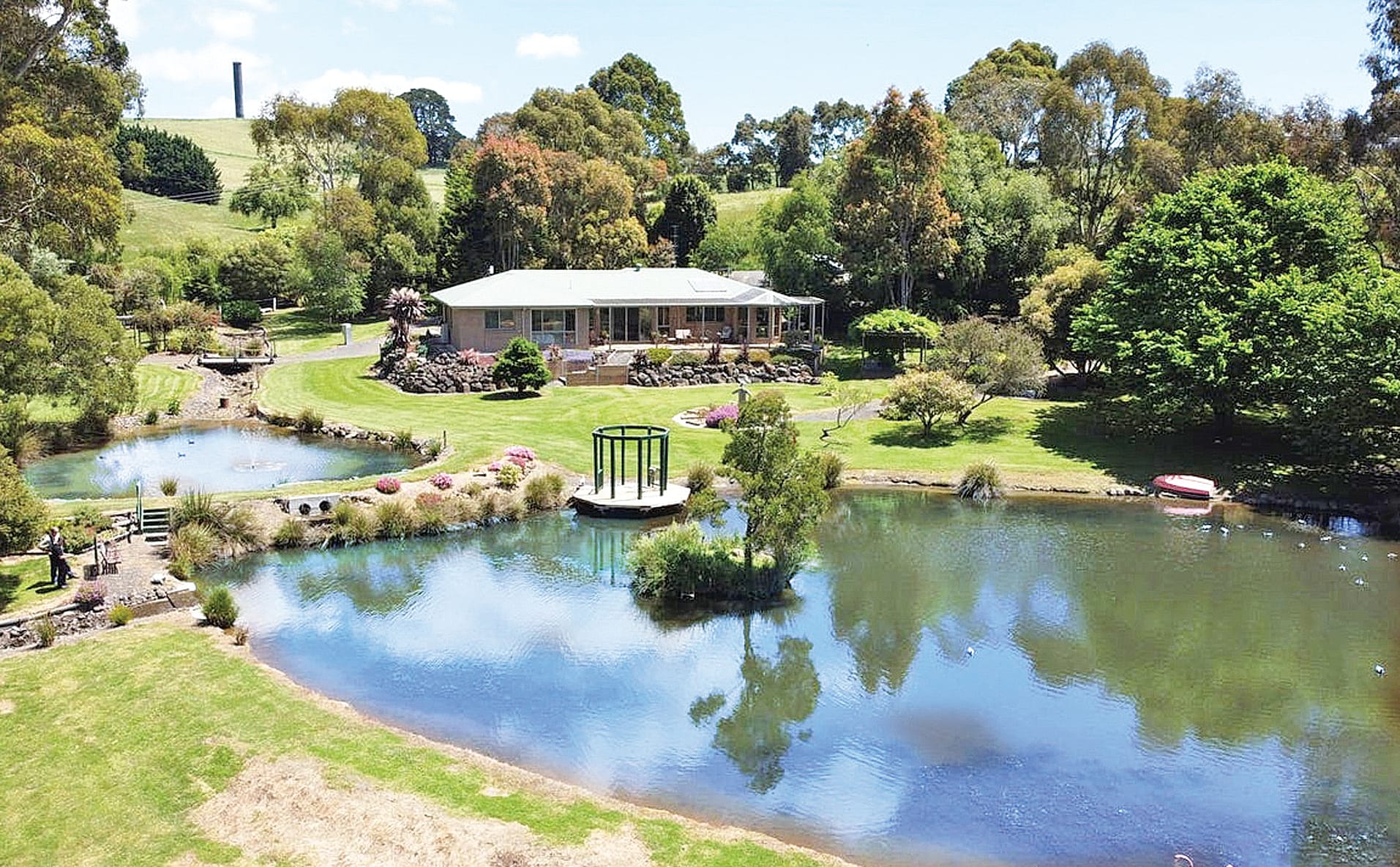 Resort style presentation