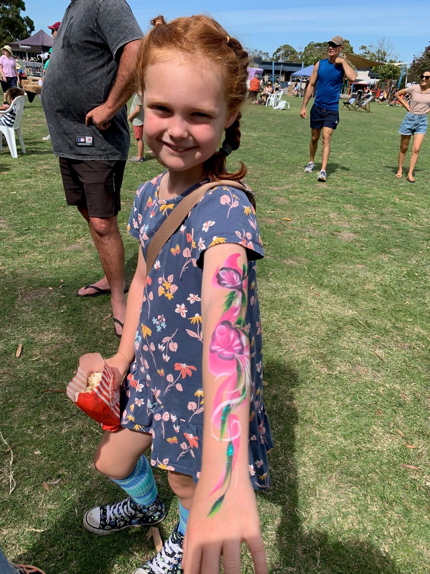 Pictured: Macy Bruce. The 2024 Great Fete is run by a committee of dedicated school parents. 