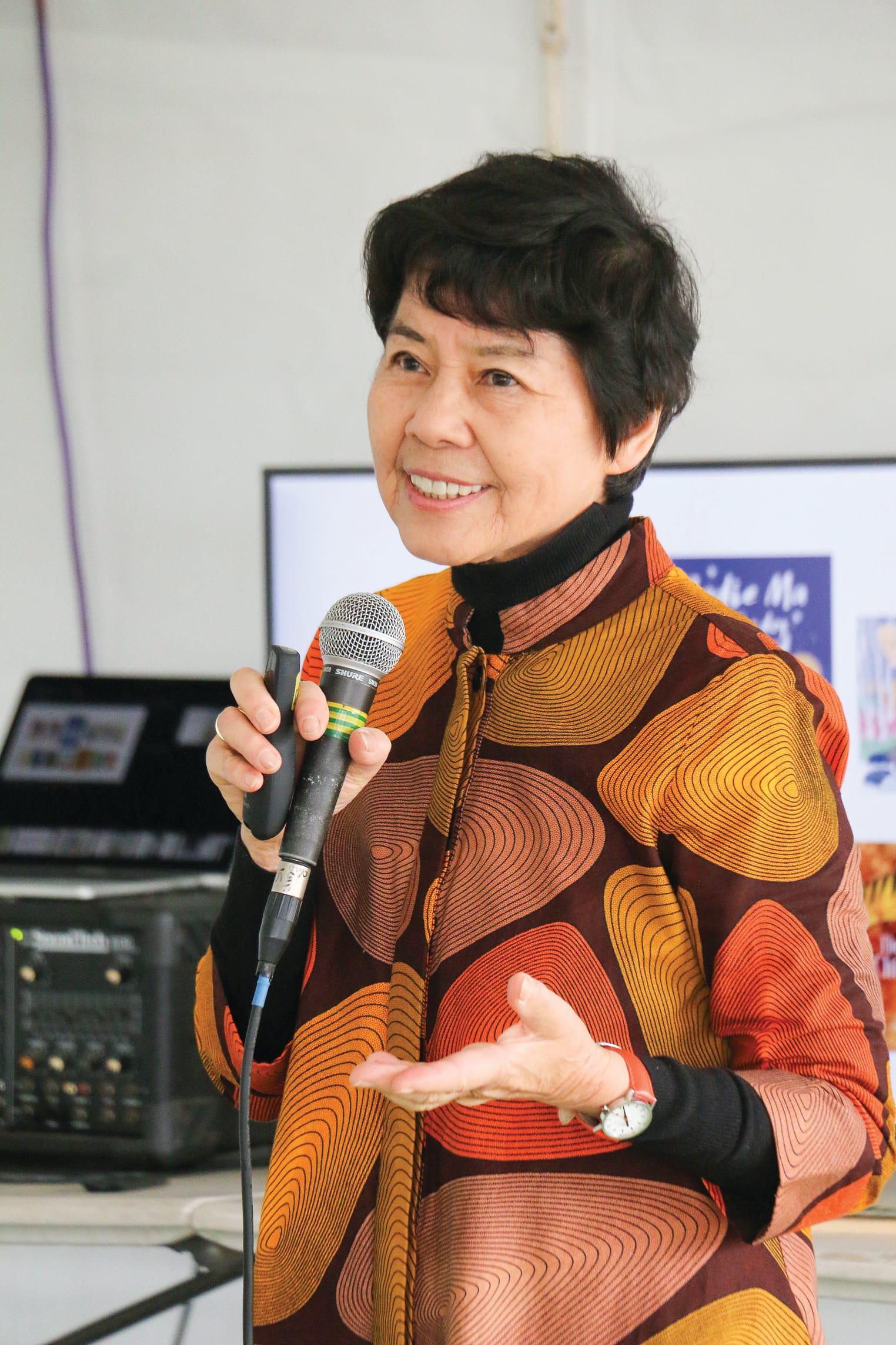 Children’s author Gabrielle Wang revealed she edited her book 64 times before it was published at Fishy Stories. tk02_4723