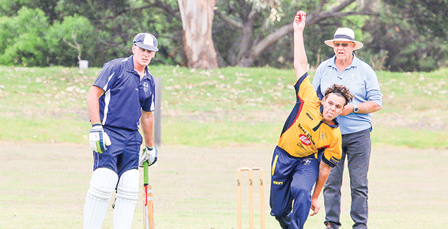 Burra break through for first win