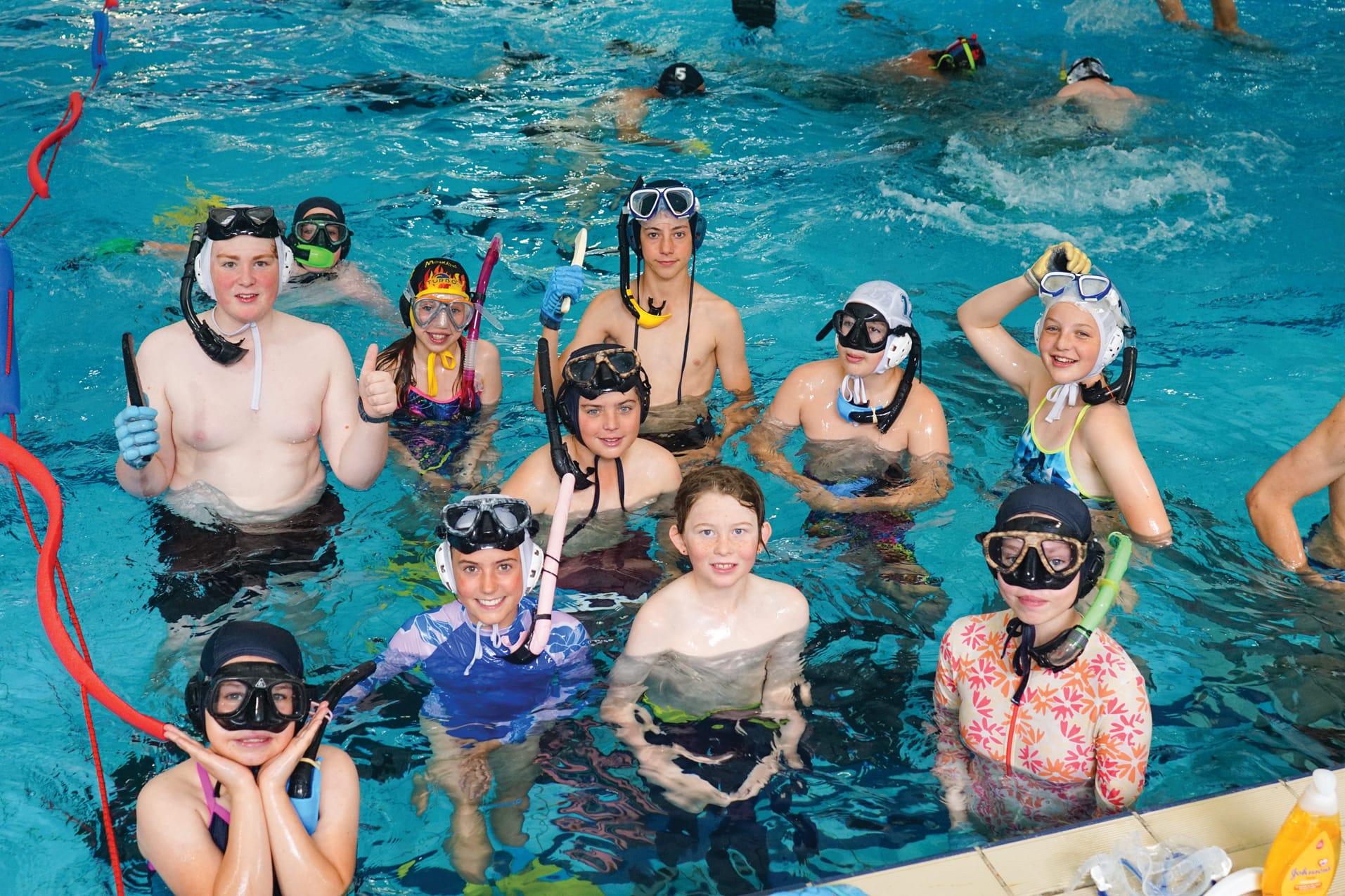 There was plenty of juniors keen to give the sport a go. Ns27_4823