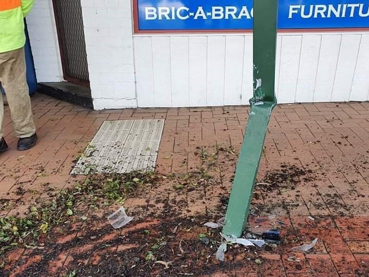 Not happy, Shane! Where's Burra's police?