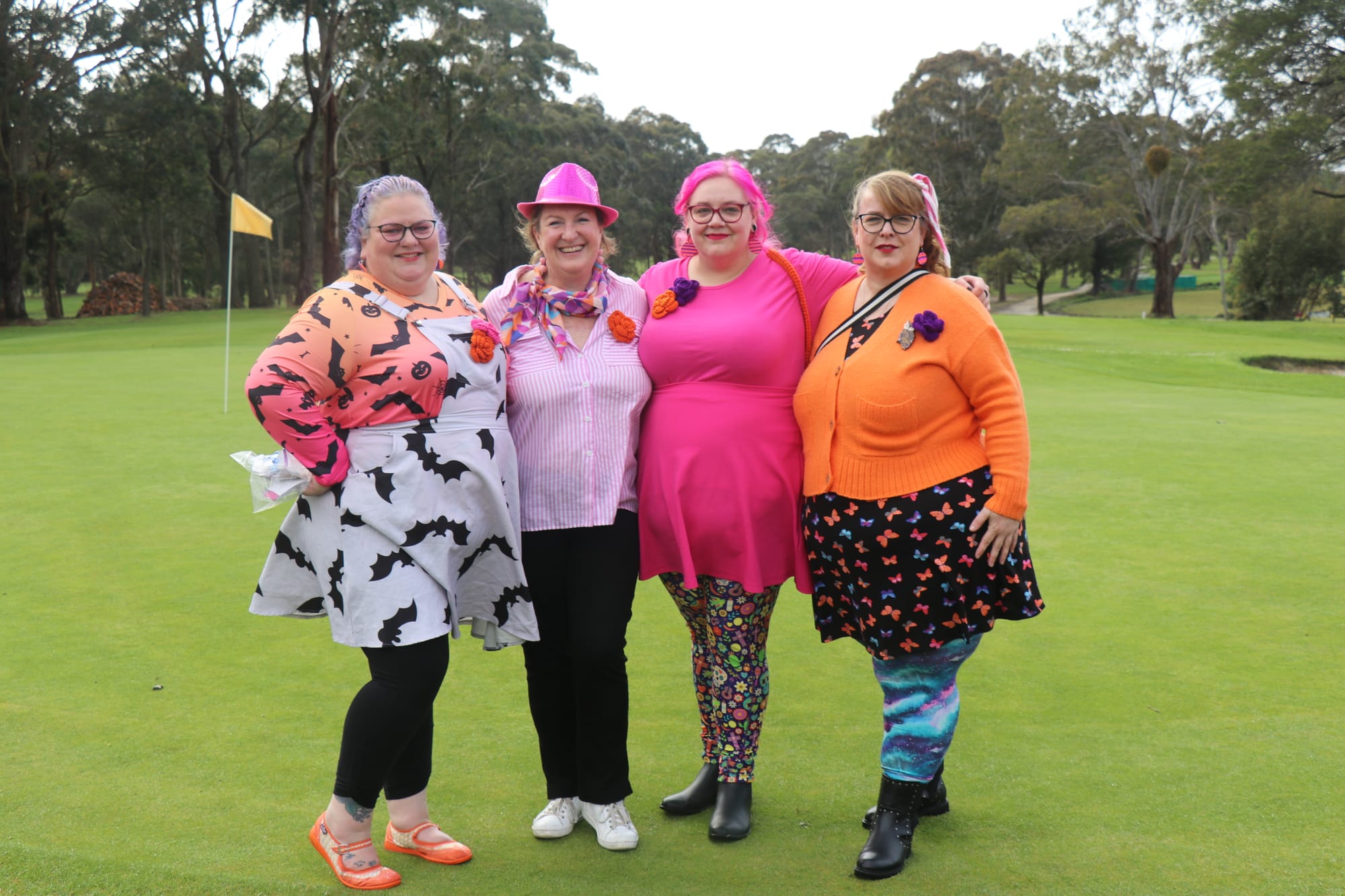 Foster tee off for the Go Girls Foundation