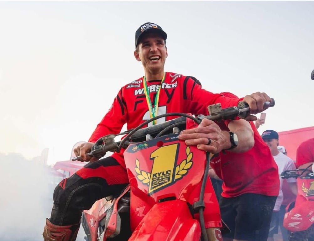 Korumburra’s Kyle Webster leads off ProMX round at Wonthaggi