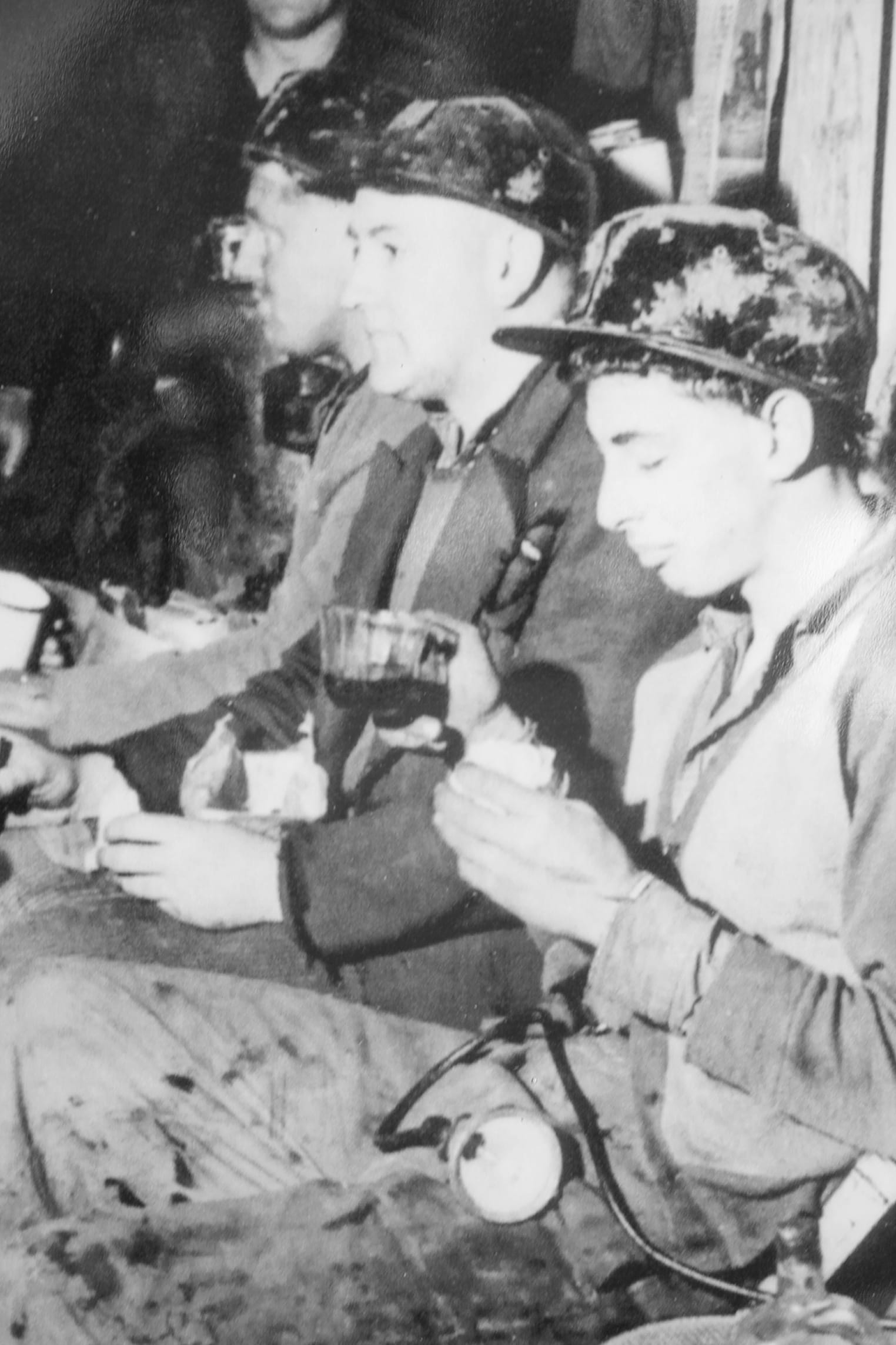 Crib Time in the Wonthaggi State Coal Mine. 
