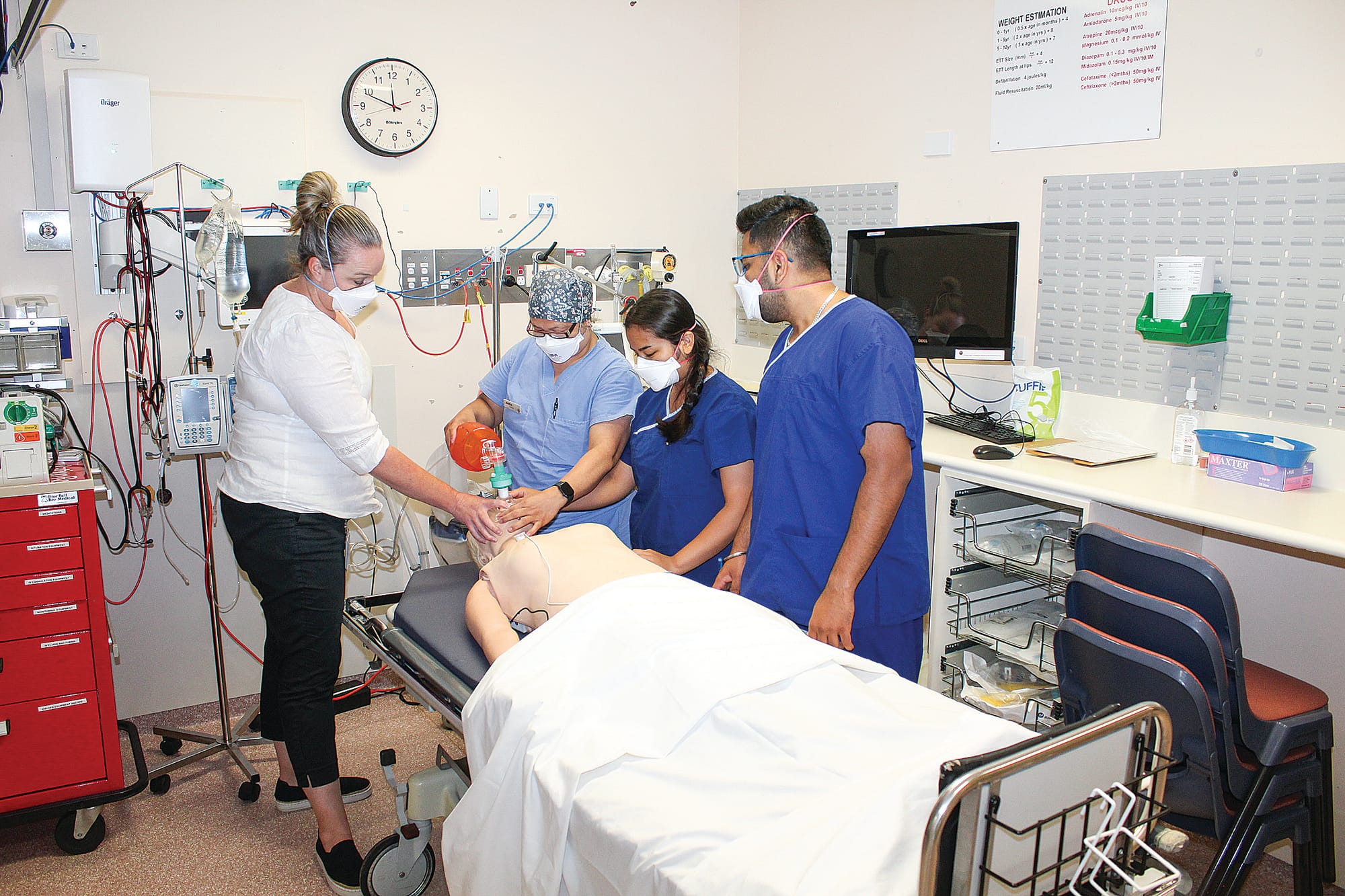 New healthcare training space