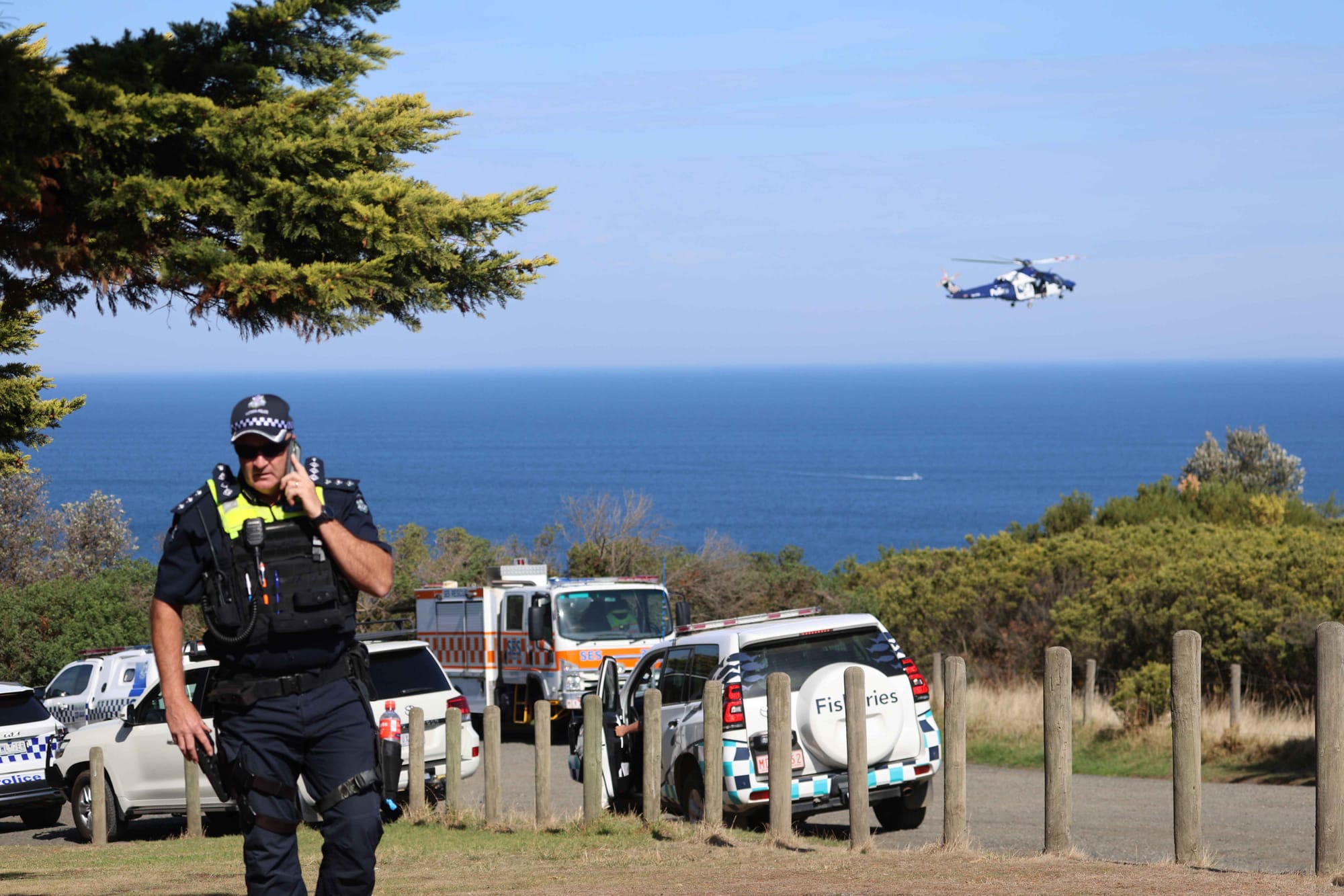 Woman dies as three swept off Punch Bowl near San Remo