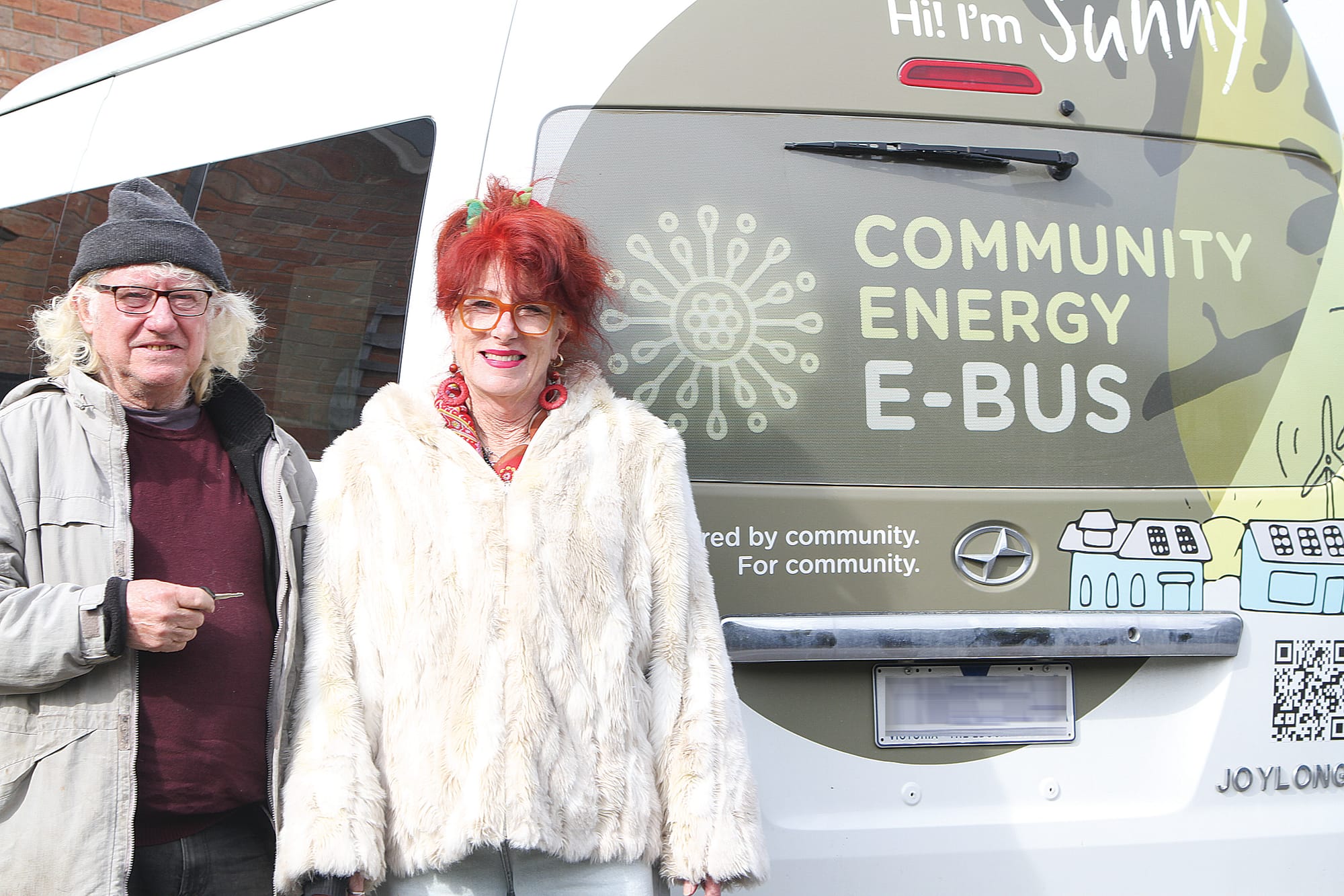 Sunny days for Venus Bay e-bus