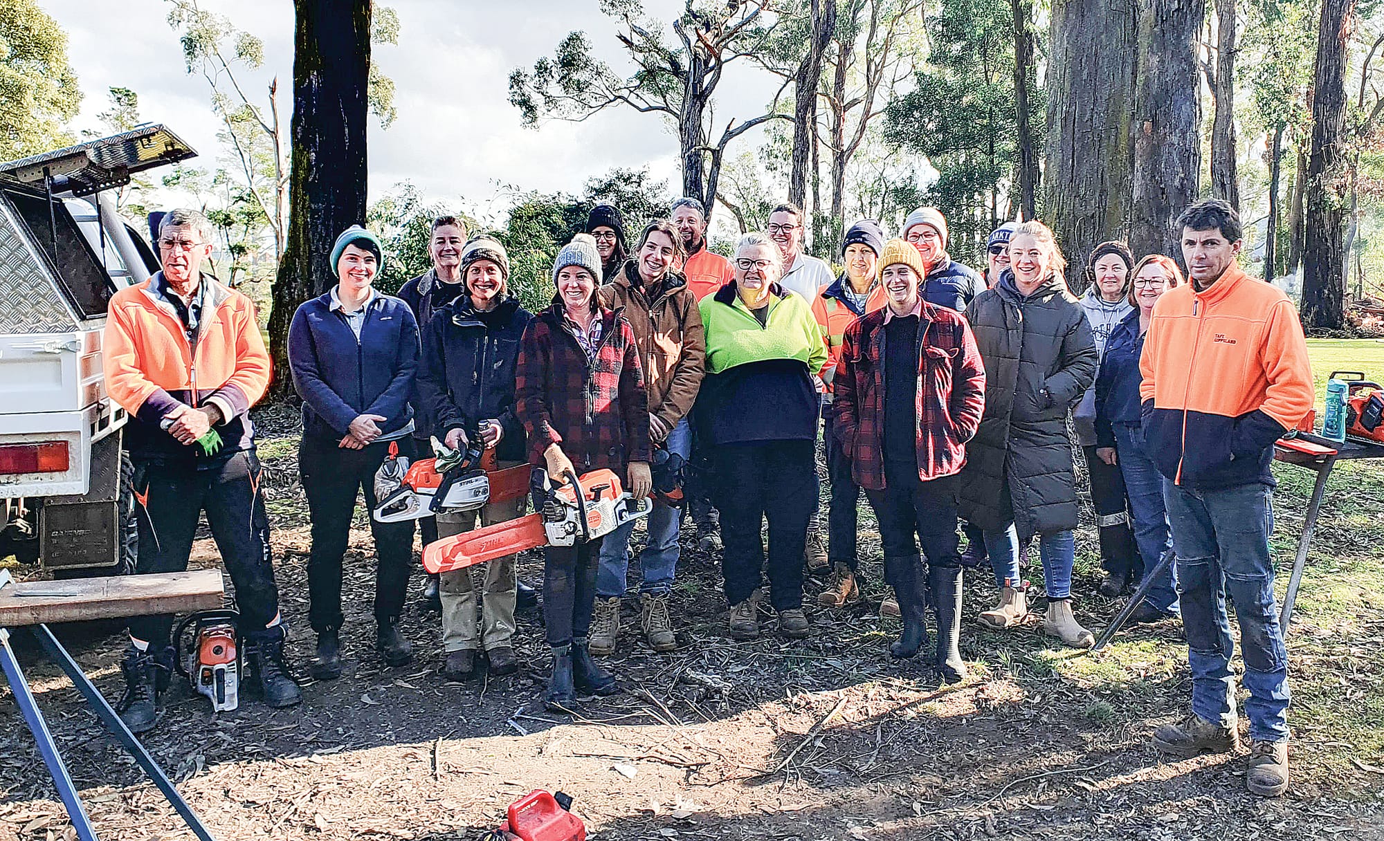 TAFE Gippsland and GCLP partner for Safe Sawing in the ‘Boo project