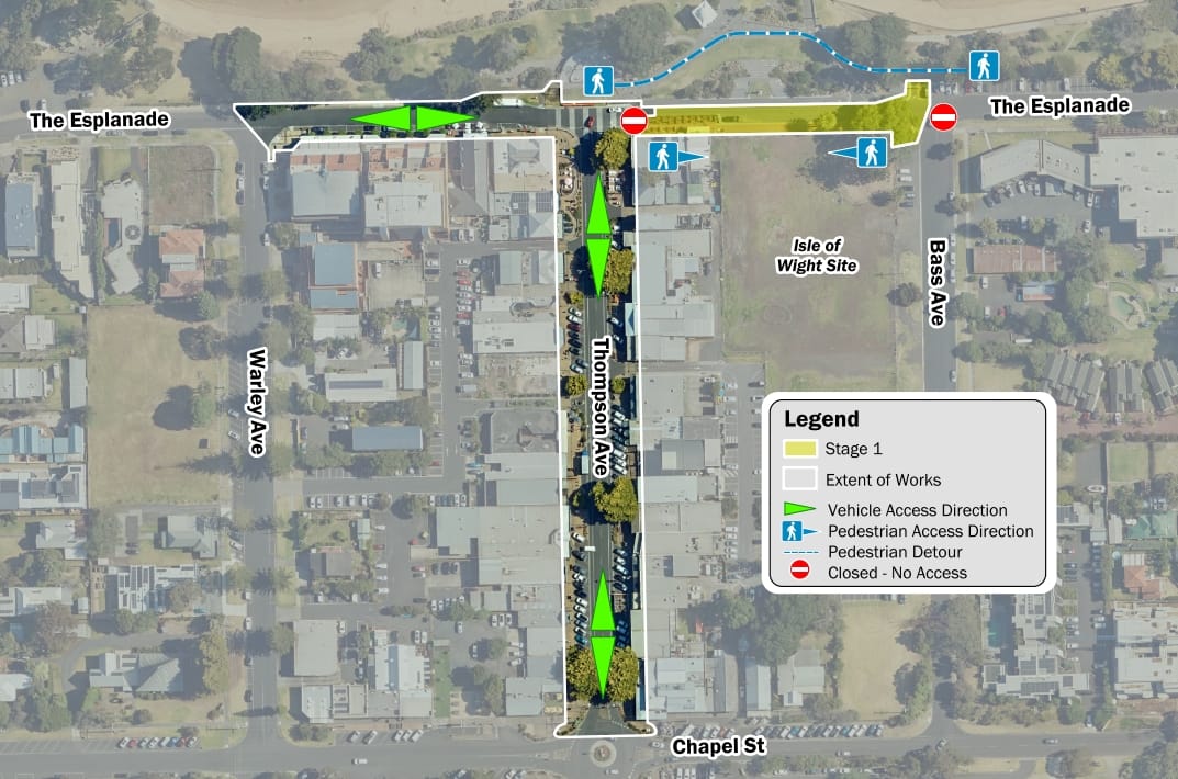 Project updates for the Cowes Foreshore Precinct Project will be available on Engage Bass Coast once the project commences.