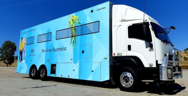 Mobile help for Centrelink, Medicare and Veterans Affairs