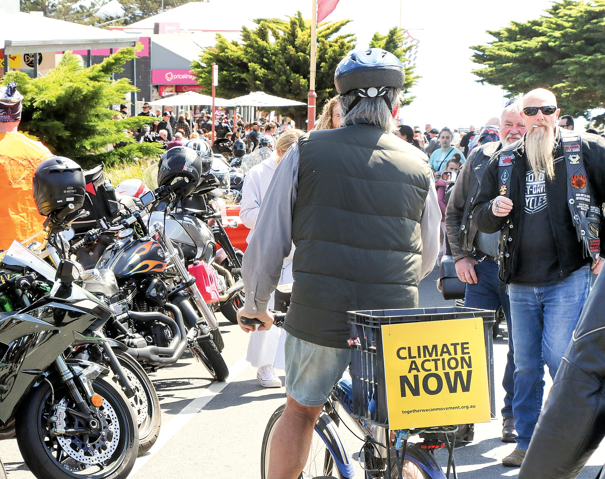 Climate change hypocrisy exposed at Corinella