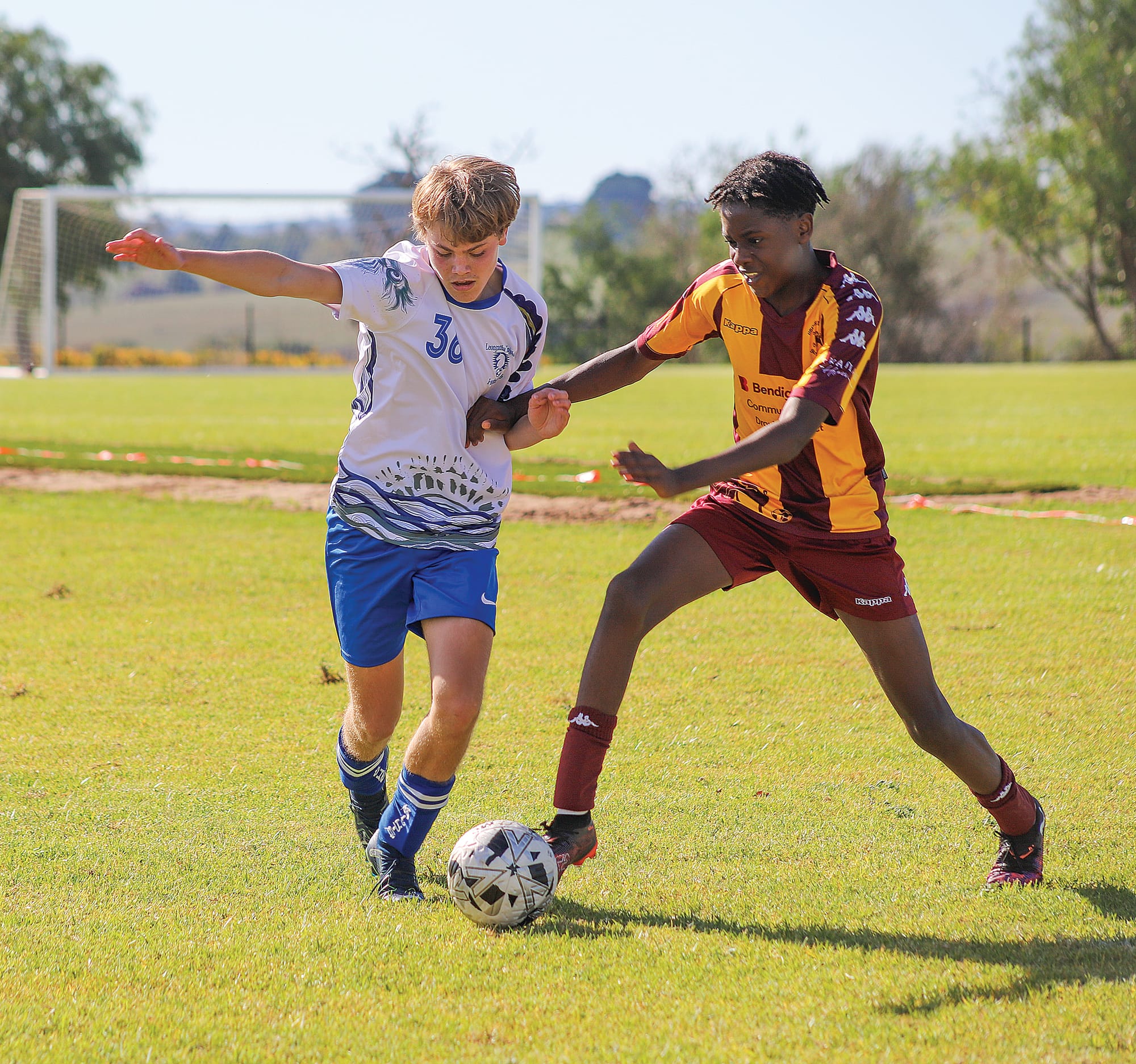 Knights player Bede was instrumental in shutting down Drouin’s goal scorer.