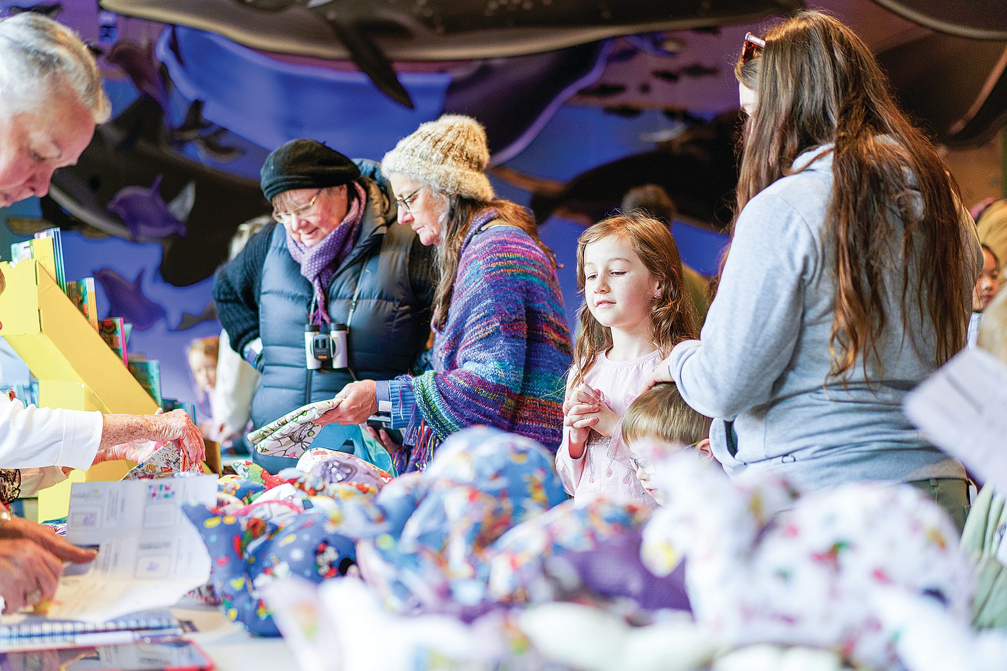 Families dive into hands-on marine adventures, creative crafts and discovery zones buzzing with ocean energy.