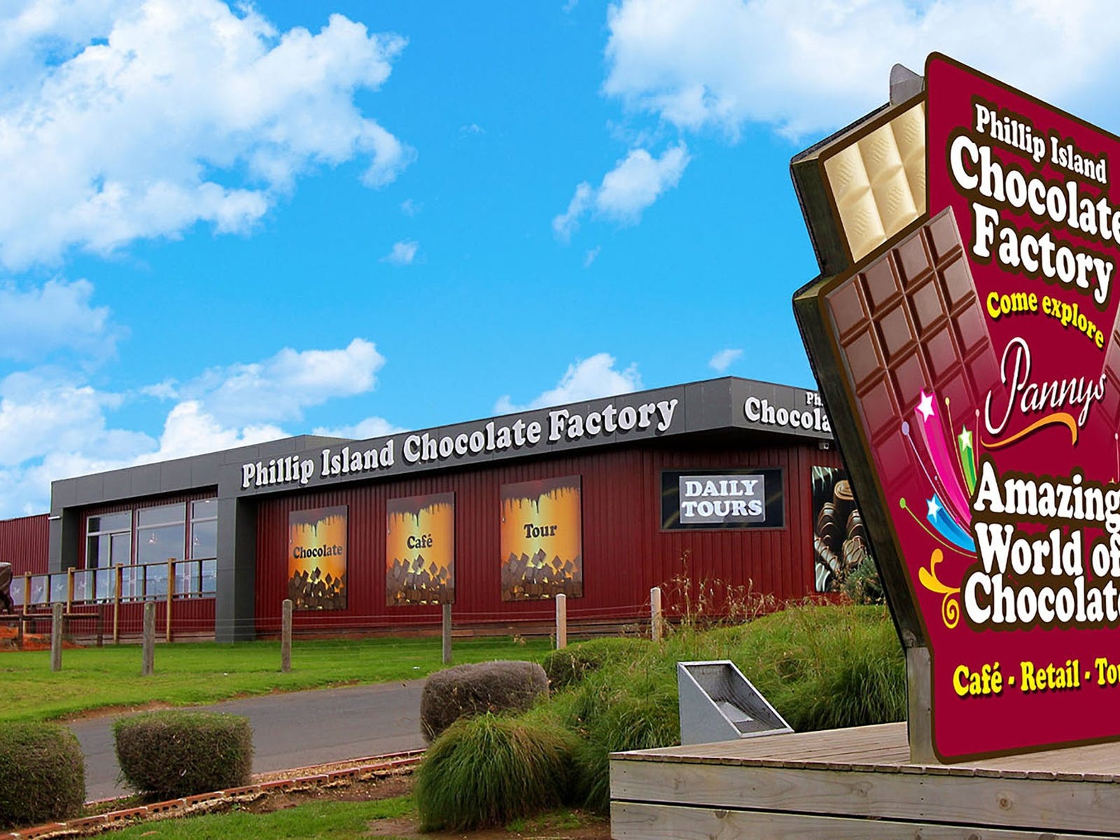 Chocolate factory expansion sweetens island attraction