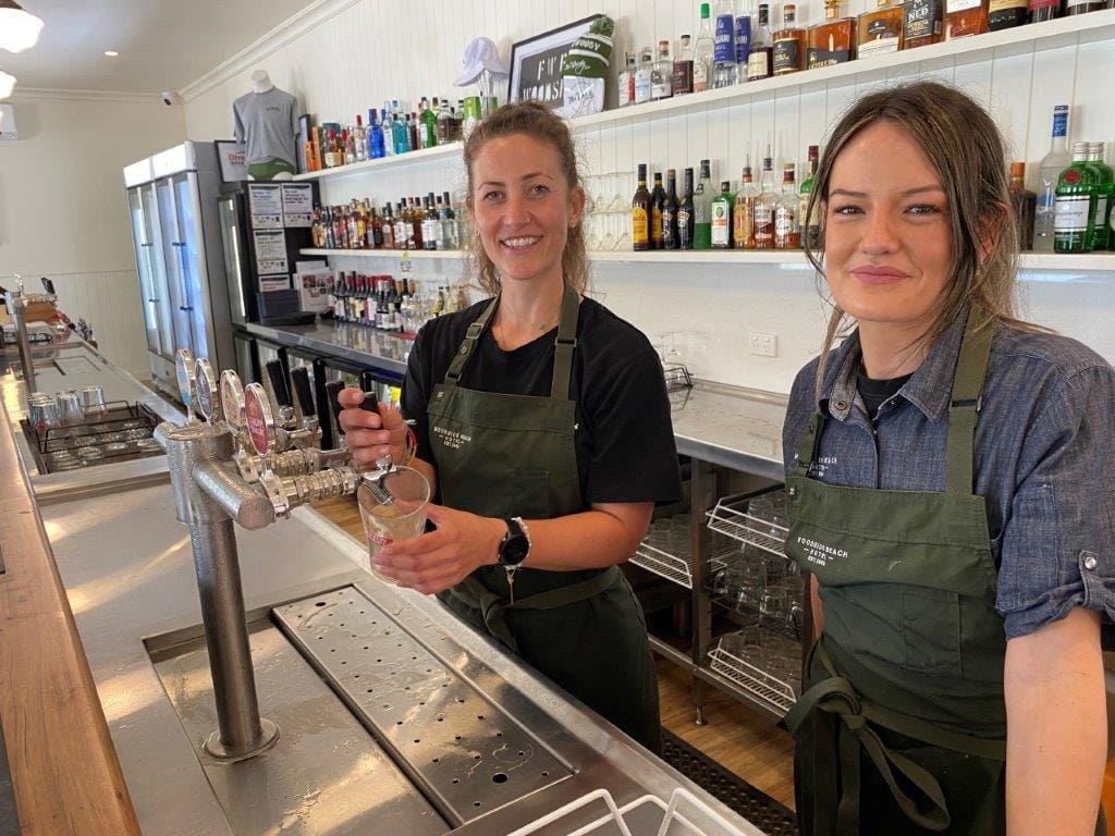 Take a country drive to the Woodside Beach Hotel