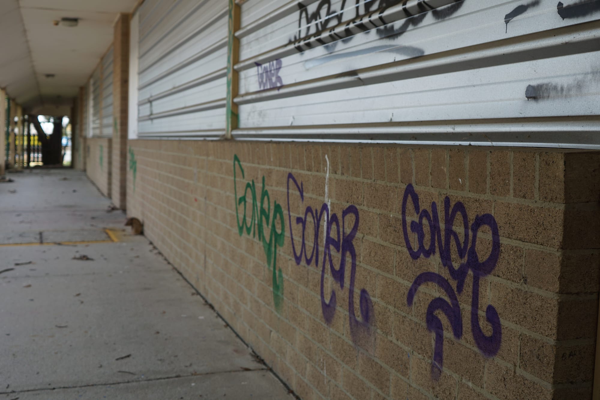 Vandalism and theft at the campus has been ongoing issue for police.


