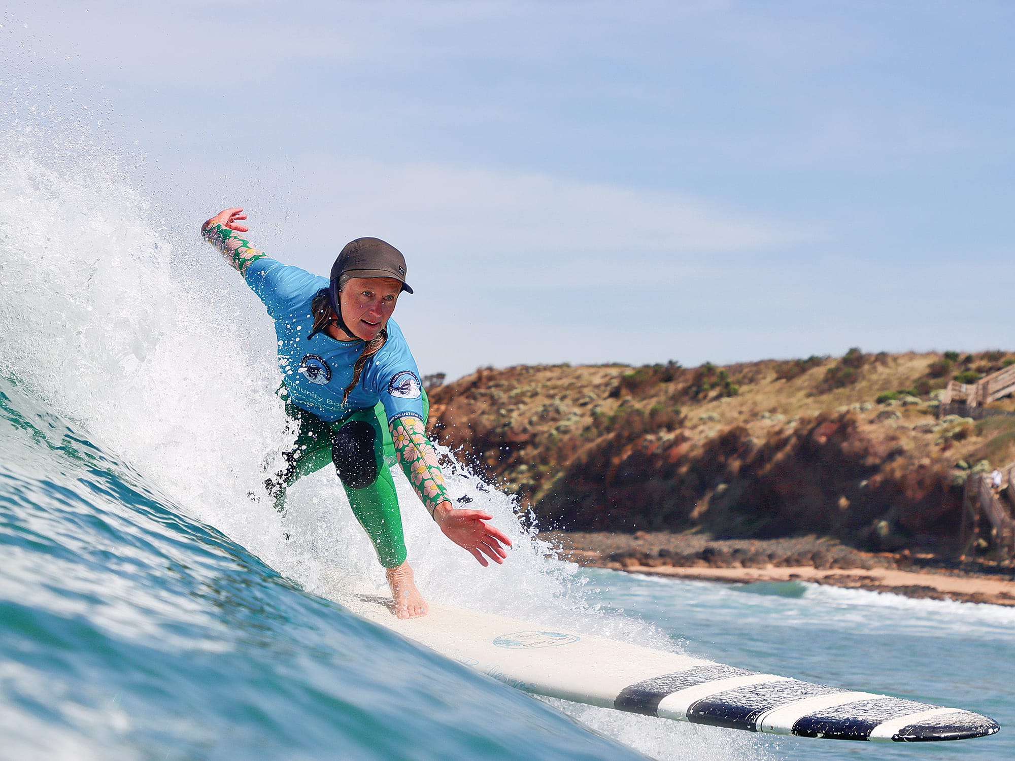 Jacquie Chambers (Winner Mixed Style Masters 45+). Photo: Andrew Lidsey (Bunny).