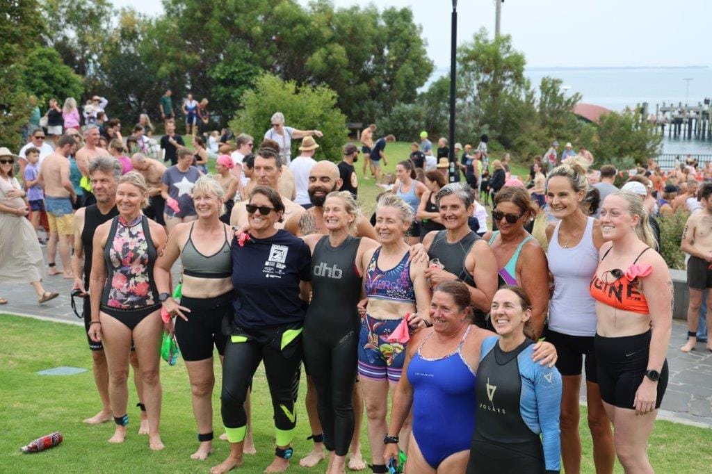 With an overall membership of 300 regular swimmers, the Phillip Island ‘Turtle smugglers’ were well represented in the Cowes Classic on Saturday.