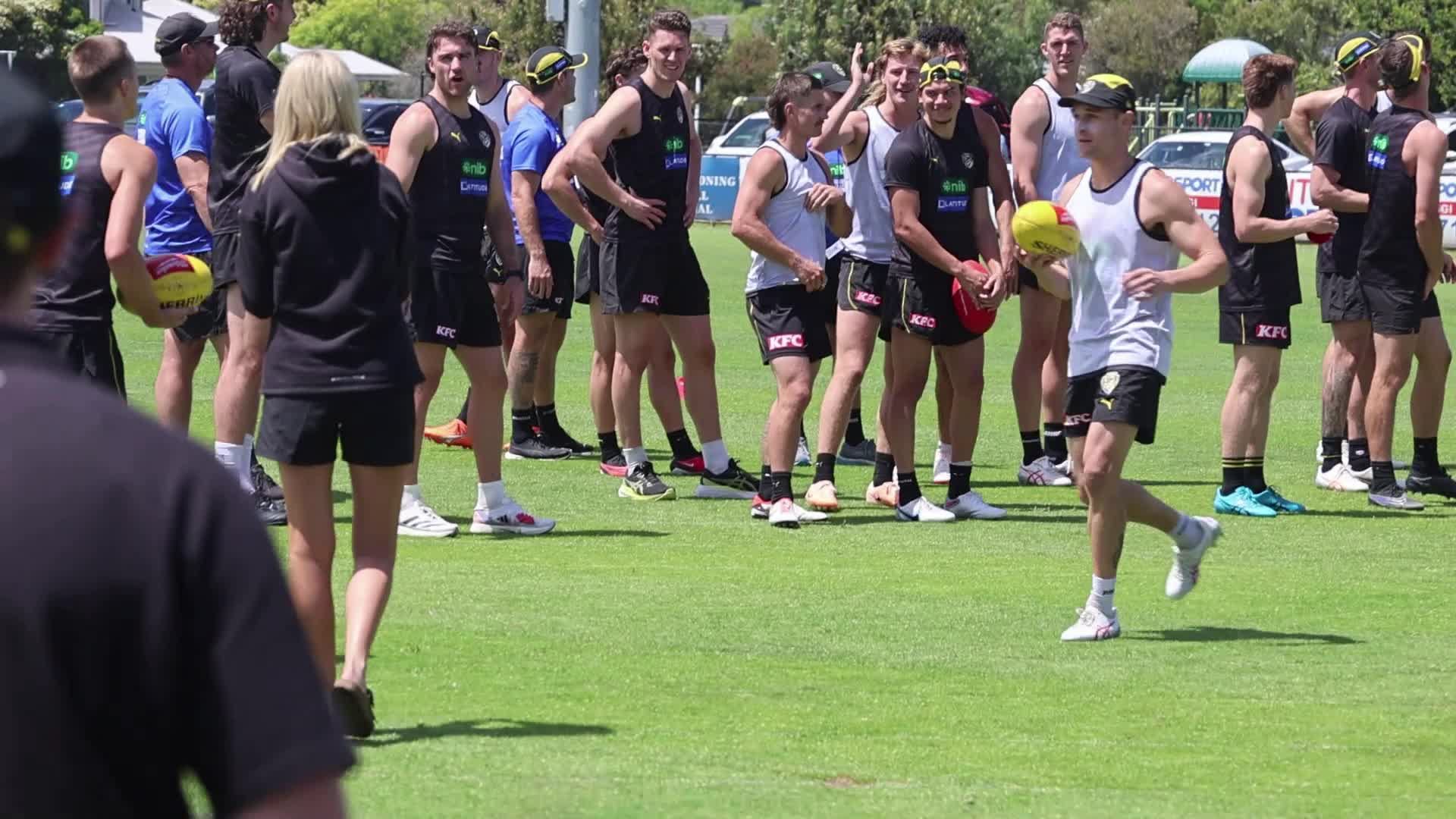 Richmond Tigers a big hit at Wonthaggi training camp