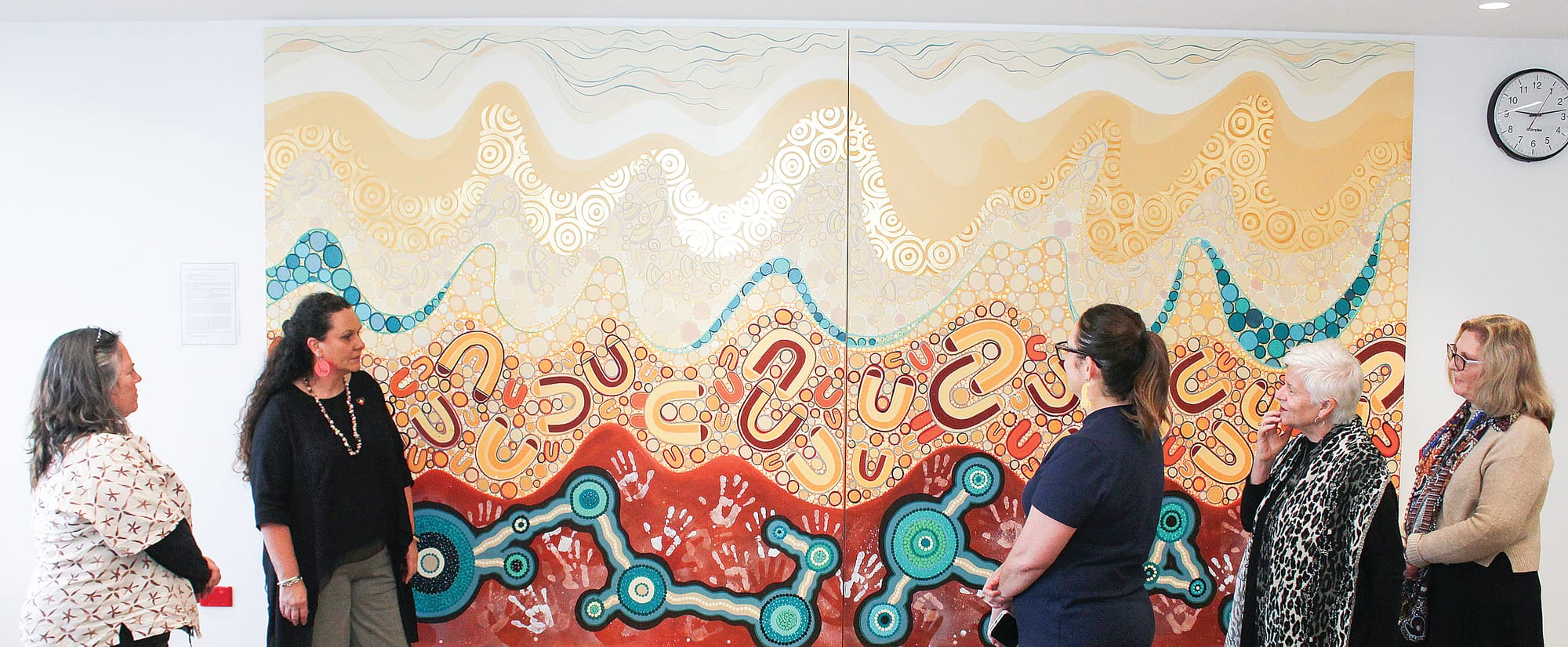 Unveiling of First Nations artworks at Bass Coast Health