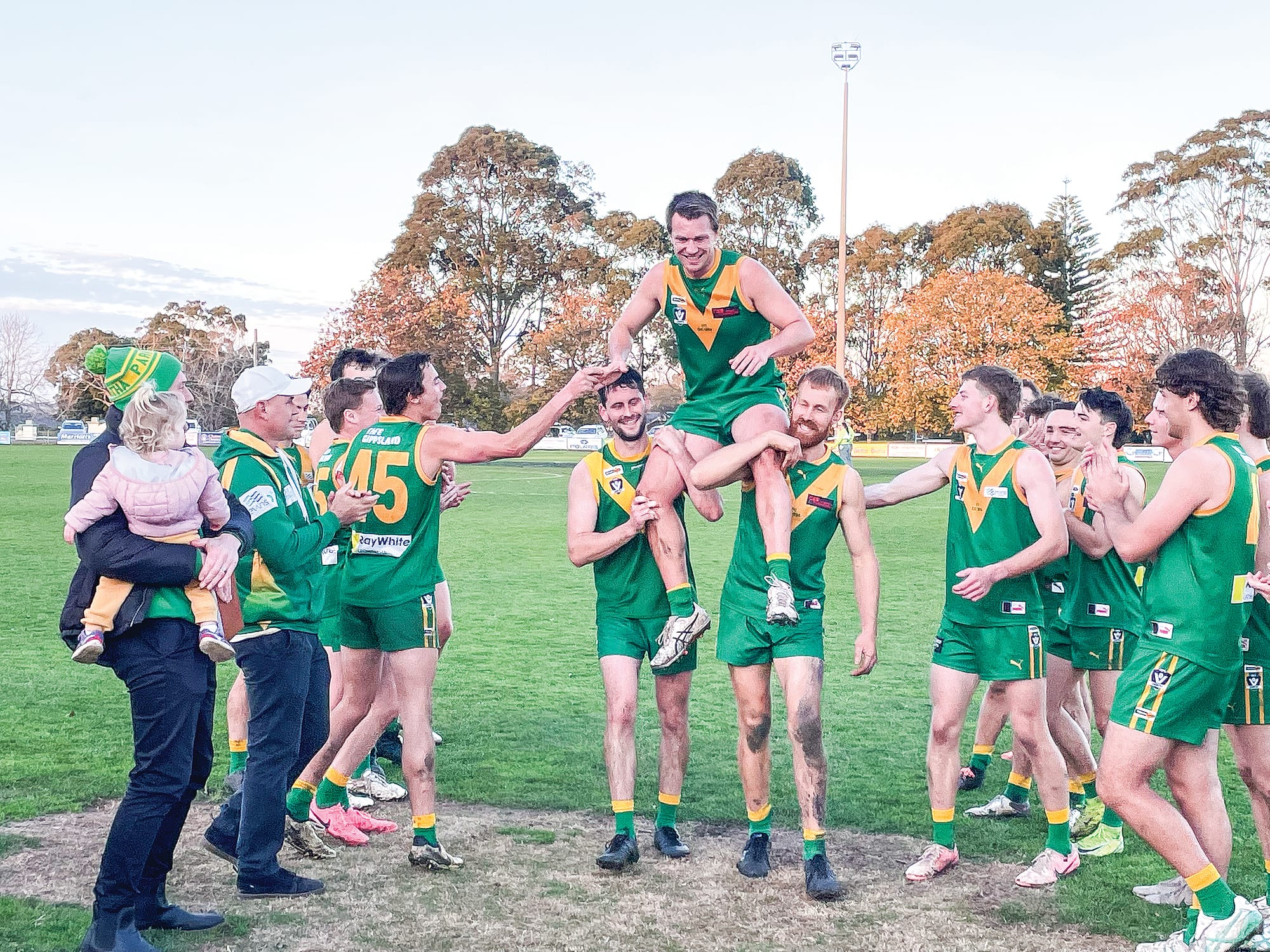 Day of festivities at Parrot Park