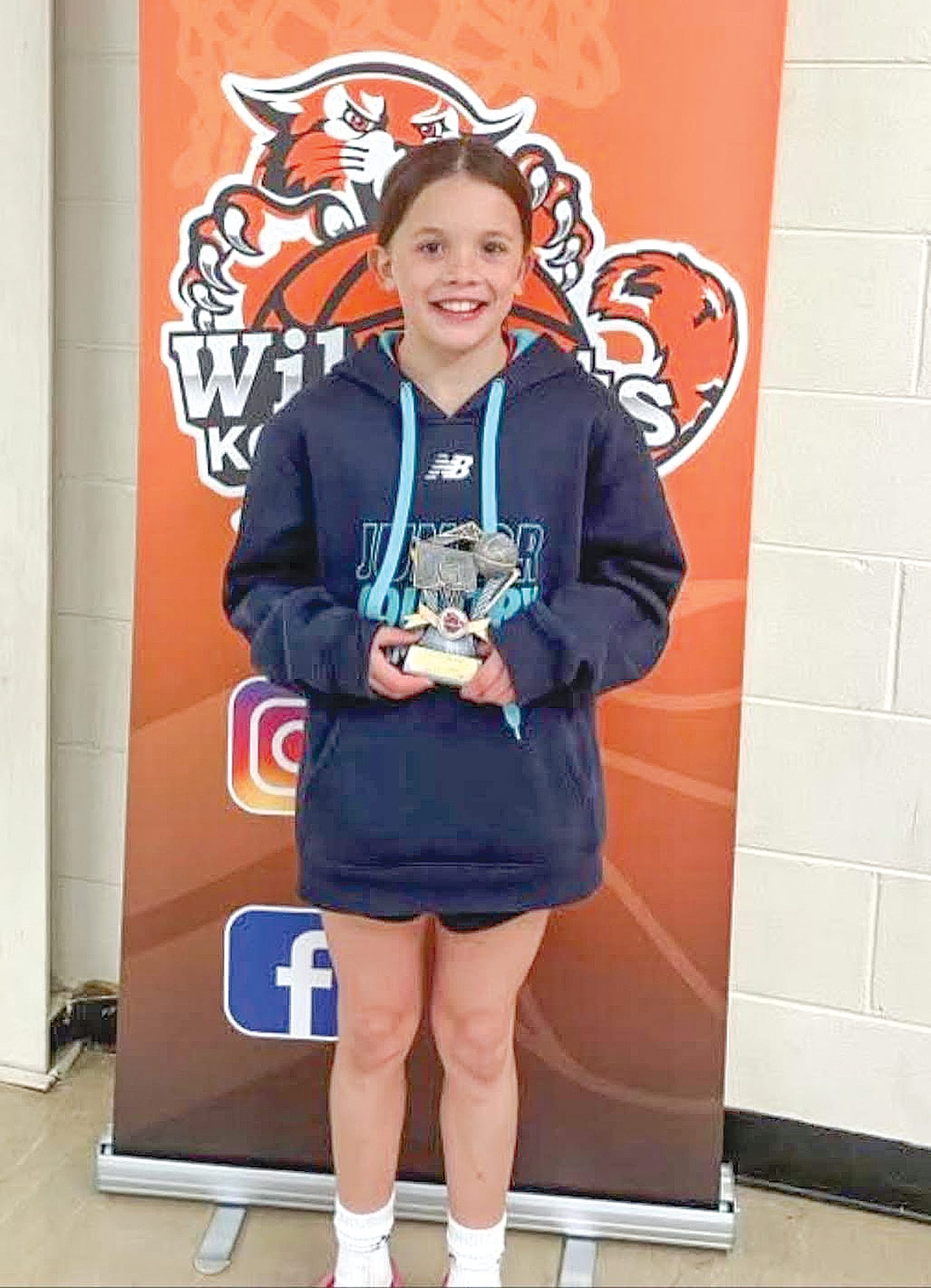 The grand final MVP in the U12 girls was Paige Wyatt.