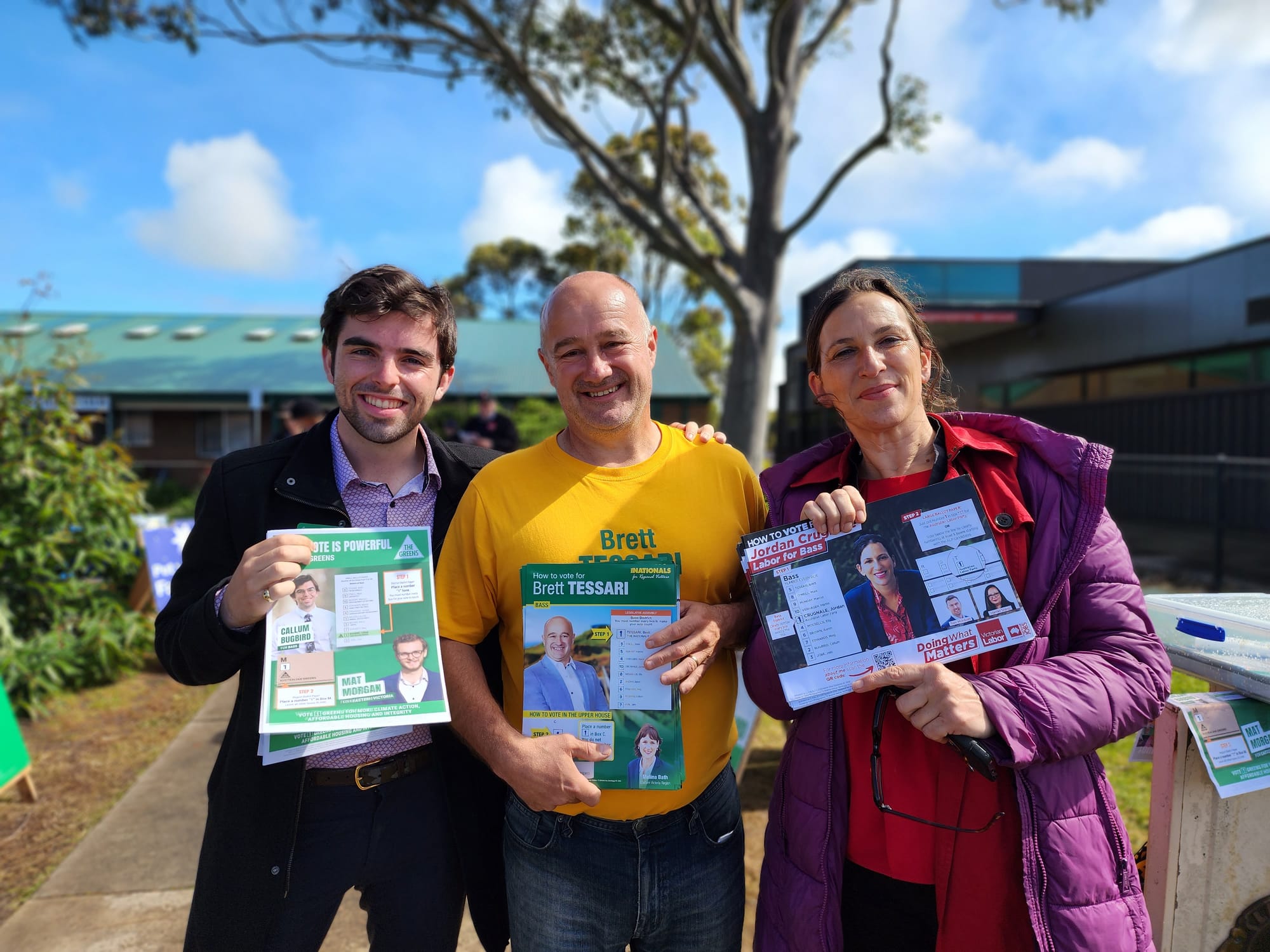 ‘Chaos’ they say on election day