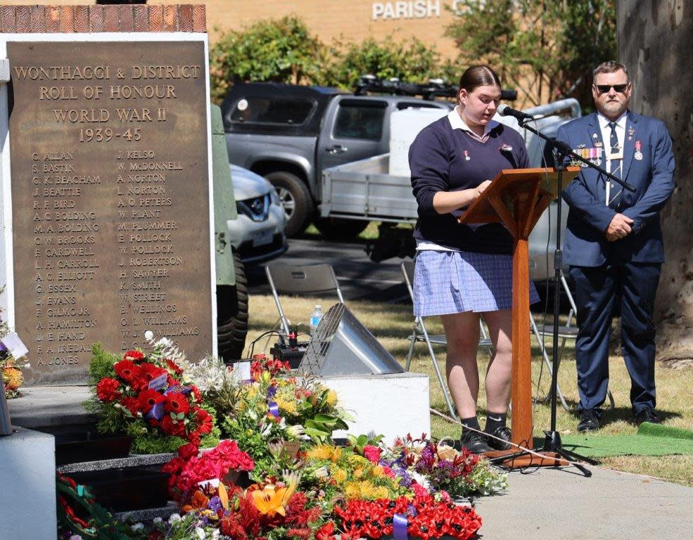Heartache of war draws tears as Wonthaggi remembers