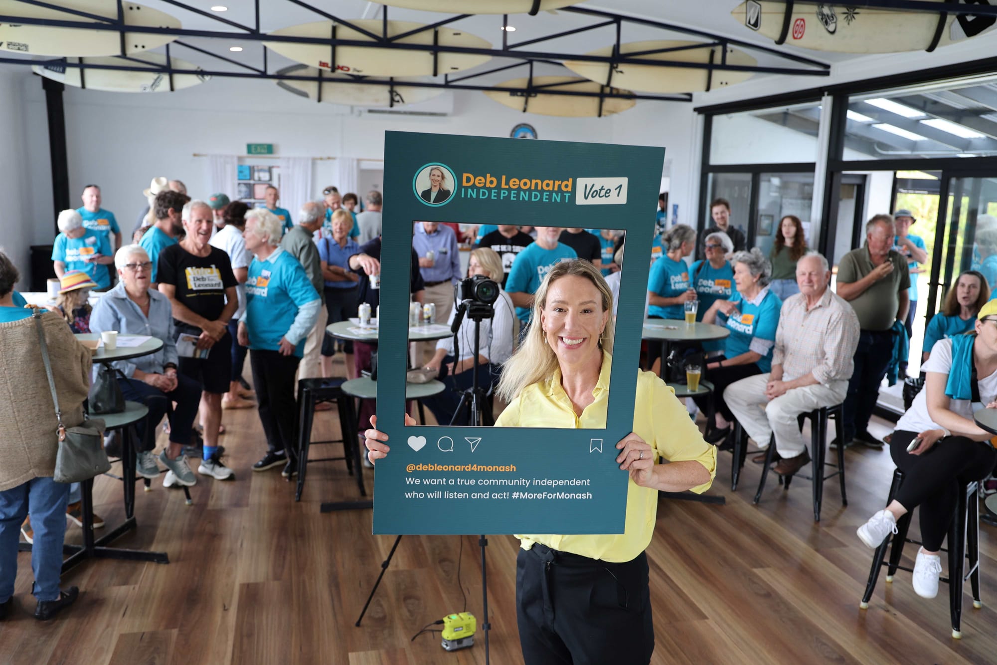 We can win this, says Monash independent Deb Leonard