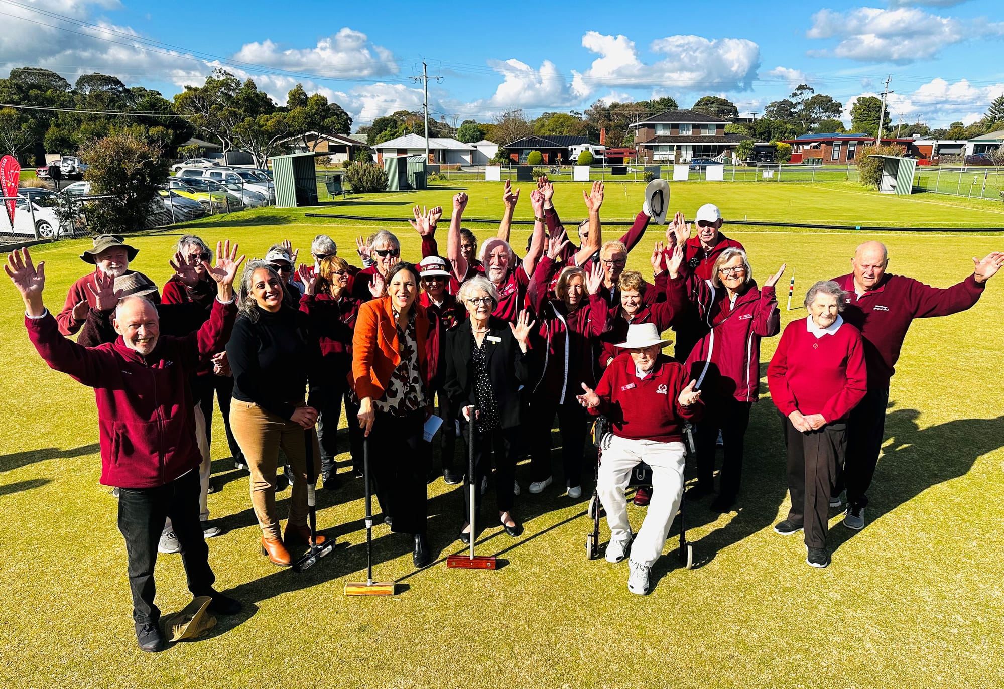 Wonthaggi Croquet Pavilion officially open