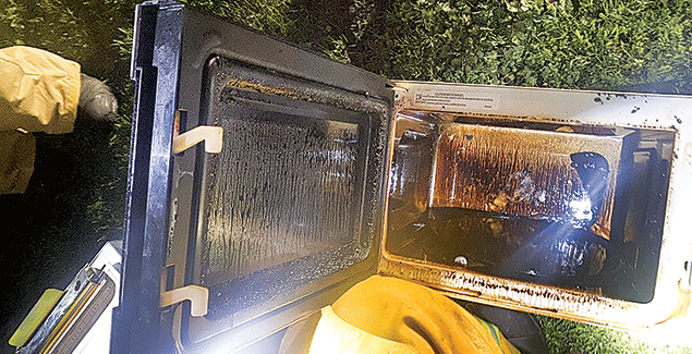 Be aware of fire risks when using a wheat bag