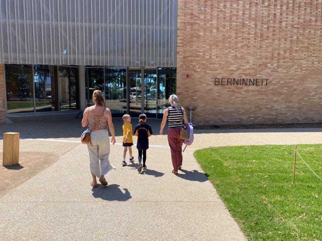 The general public arrived in droves over the Melbourne Cup Weekend to take a look inside the Berninneit centre and to attend opening week events.