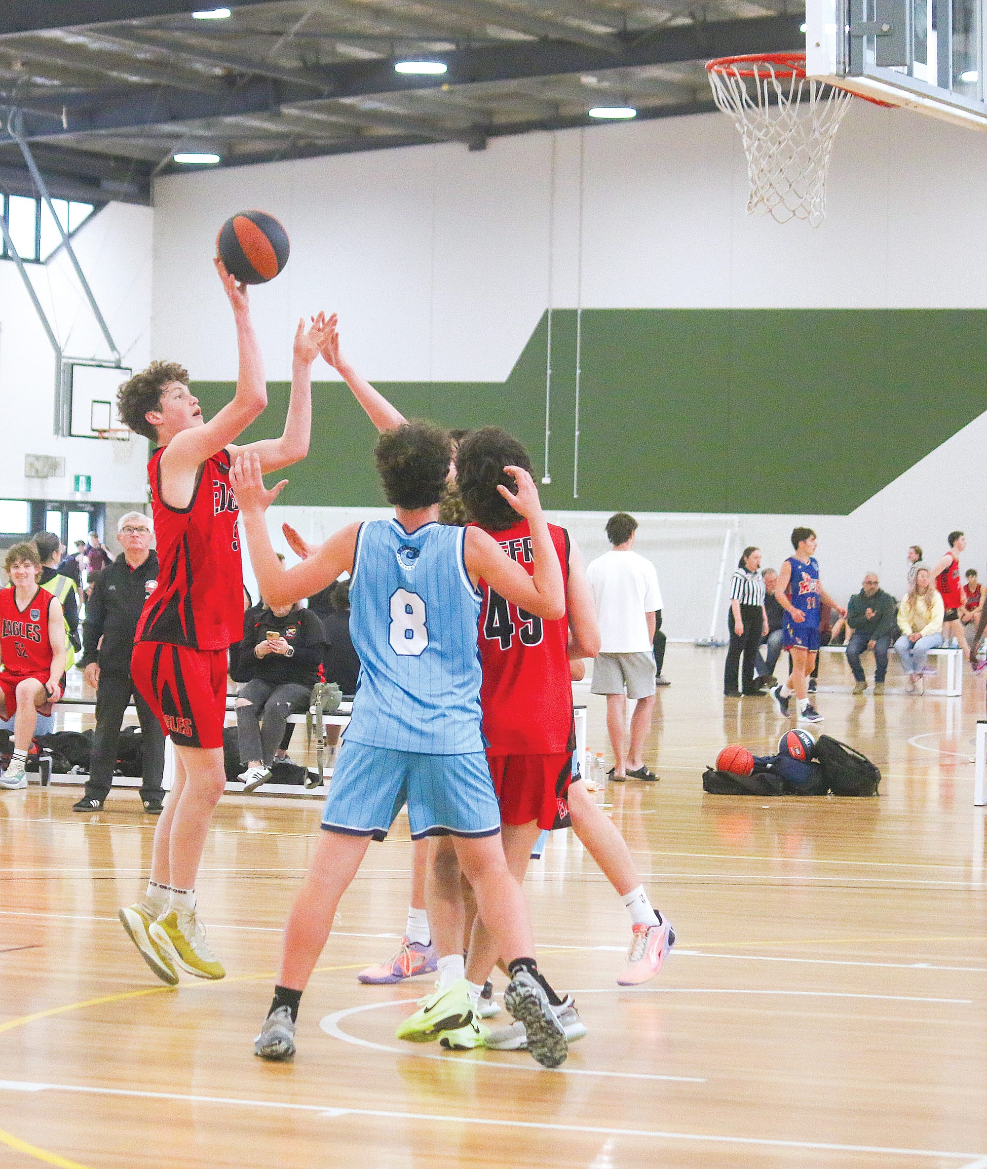 Wonthaggi Coasters couldn’t get up over the Maffra Eagles on Sunday. ob69_4324